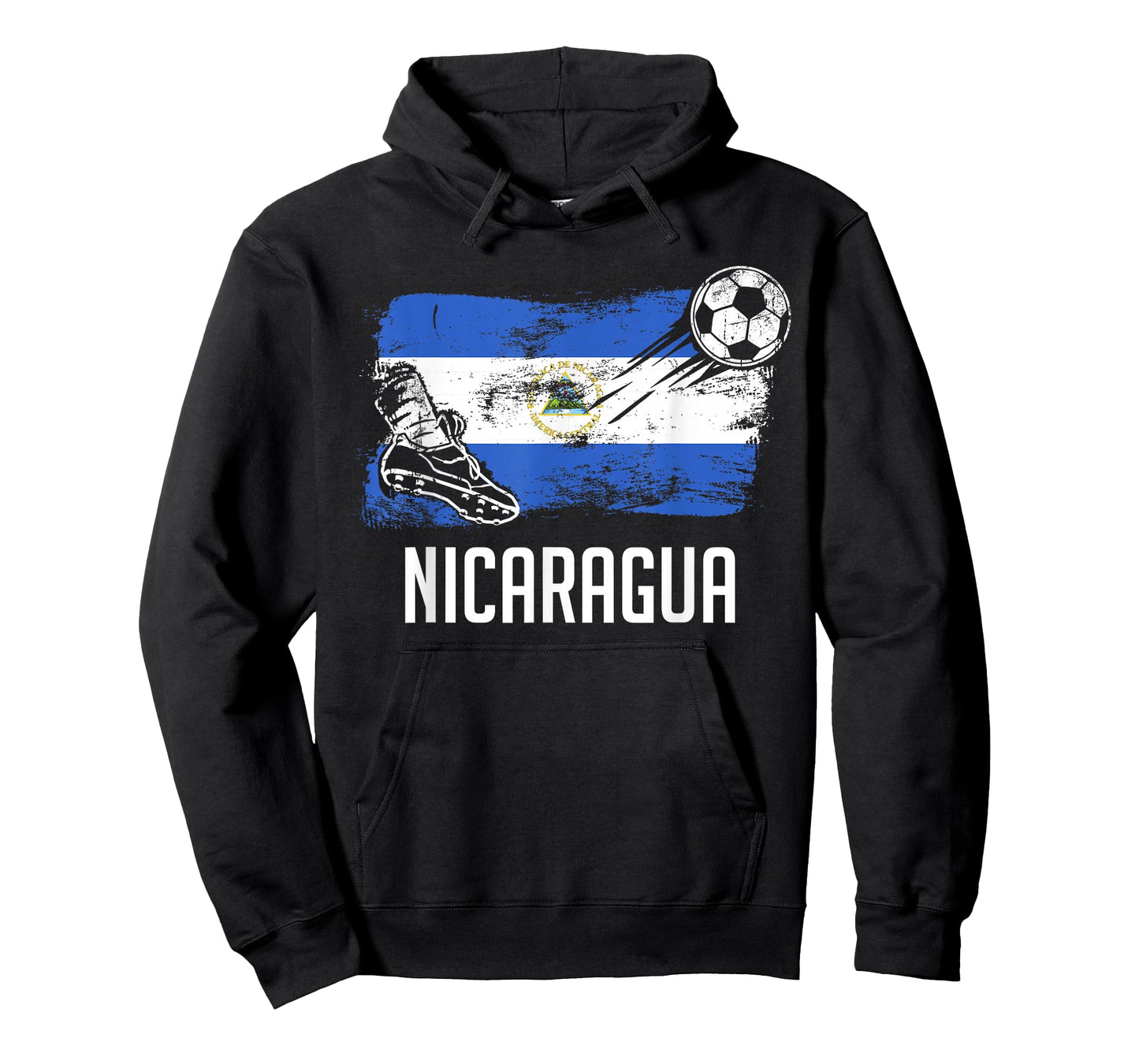 Nicaragua Flag Jersey Nicaraguan Soccer Team Nicaraguan T-Shirt
