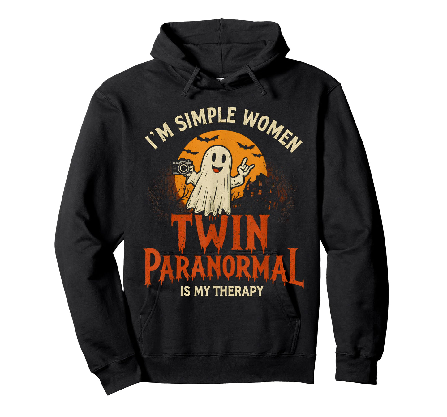 I'm a Simple Woman Twin Paranormal is My Therapy Gosh T-Shirt