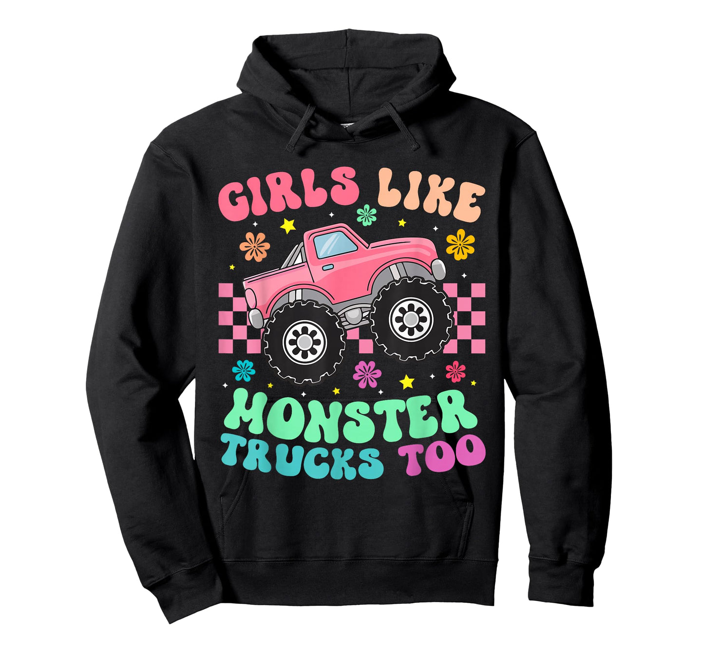 Monster Trucks Girls Like Monster Trucks Too T-Shirt