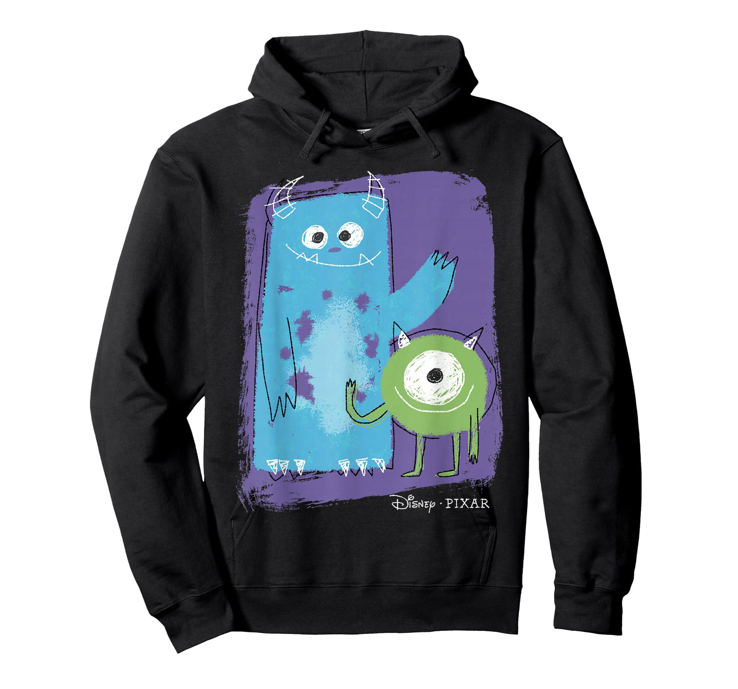 Disney Pixar Monster's Inc. Mike & Sully Painted Sketch T-Shirt