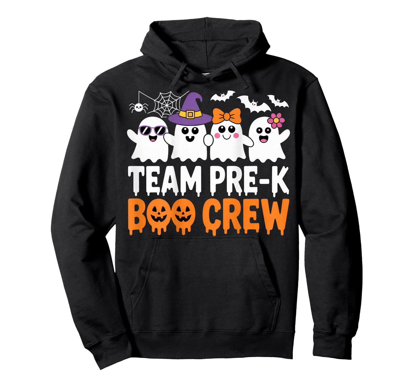 Team Pre-K Boo Crew Cute Halloween Ghosts For Teachers T-Shirt