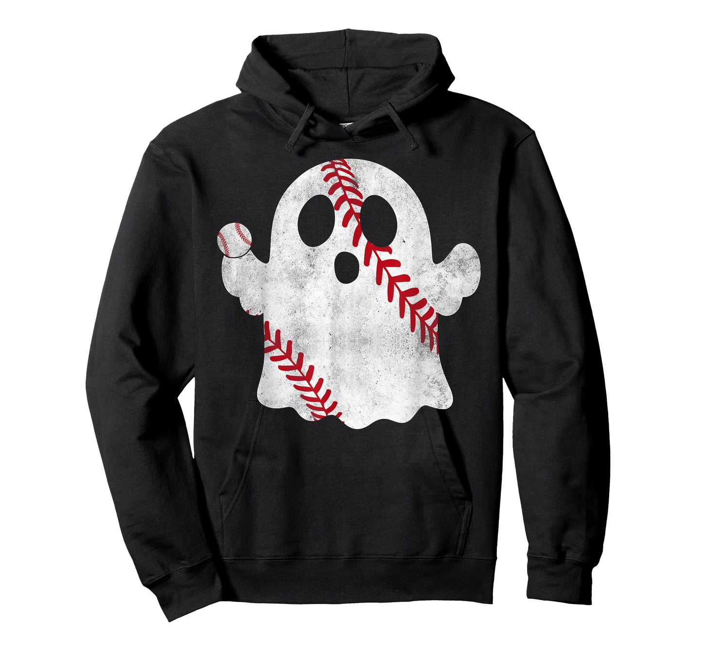 Baseball Ghost Baseball Lover Halloween Baseball Player T-Shirt