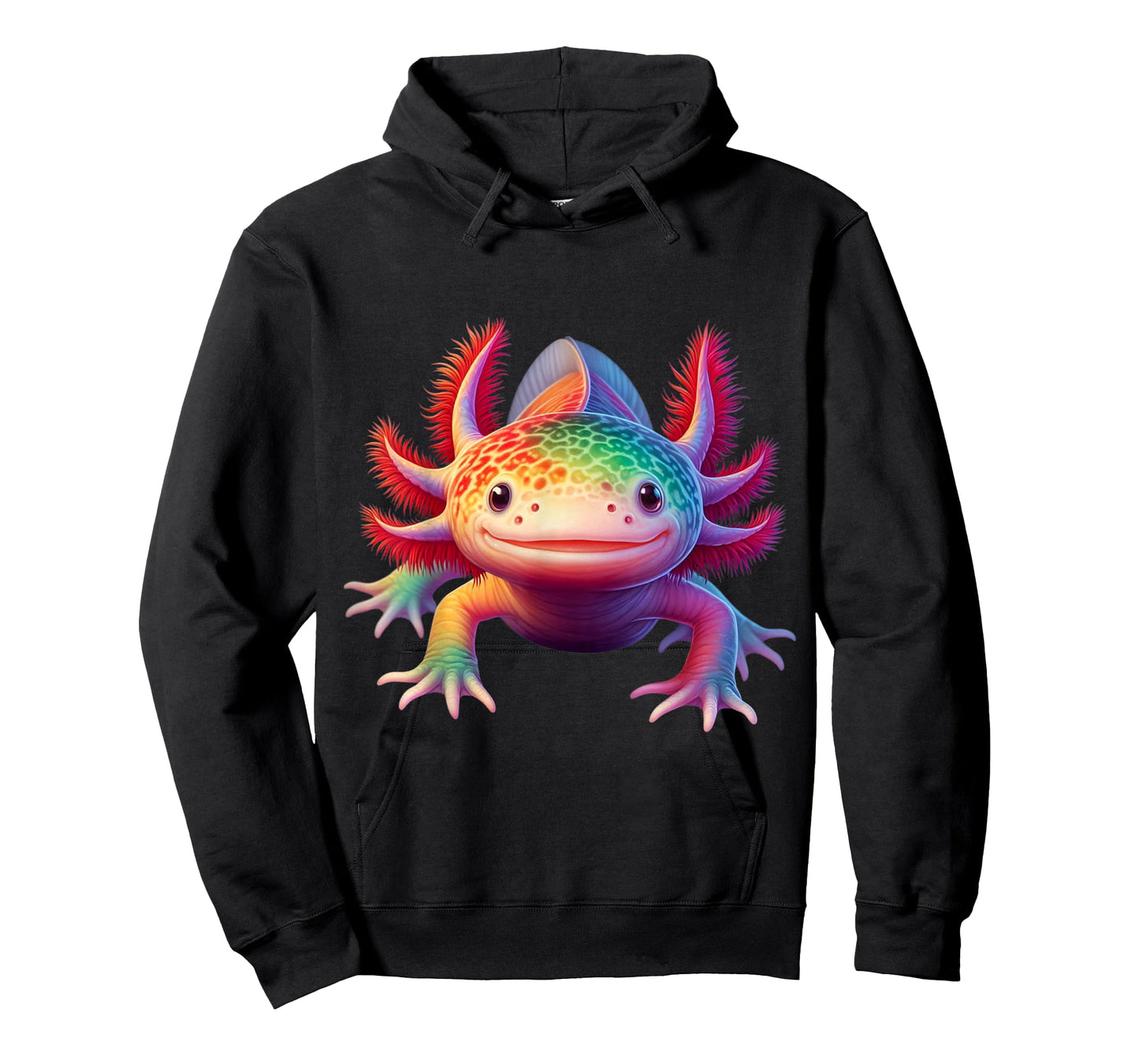 Axolotl Rainbow Beautiful Colorful Axolotl T-Shirt