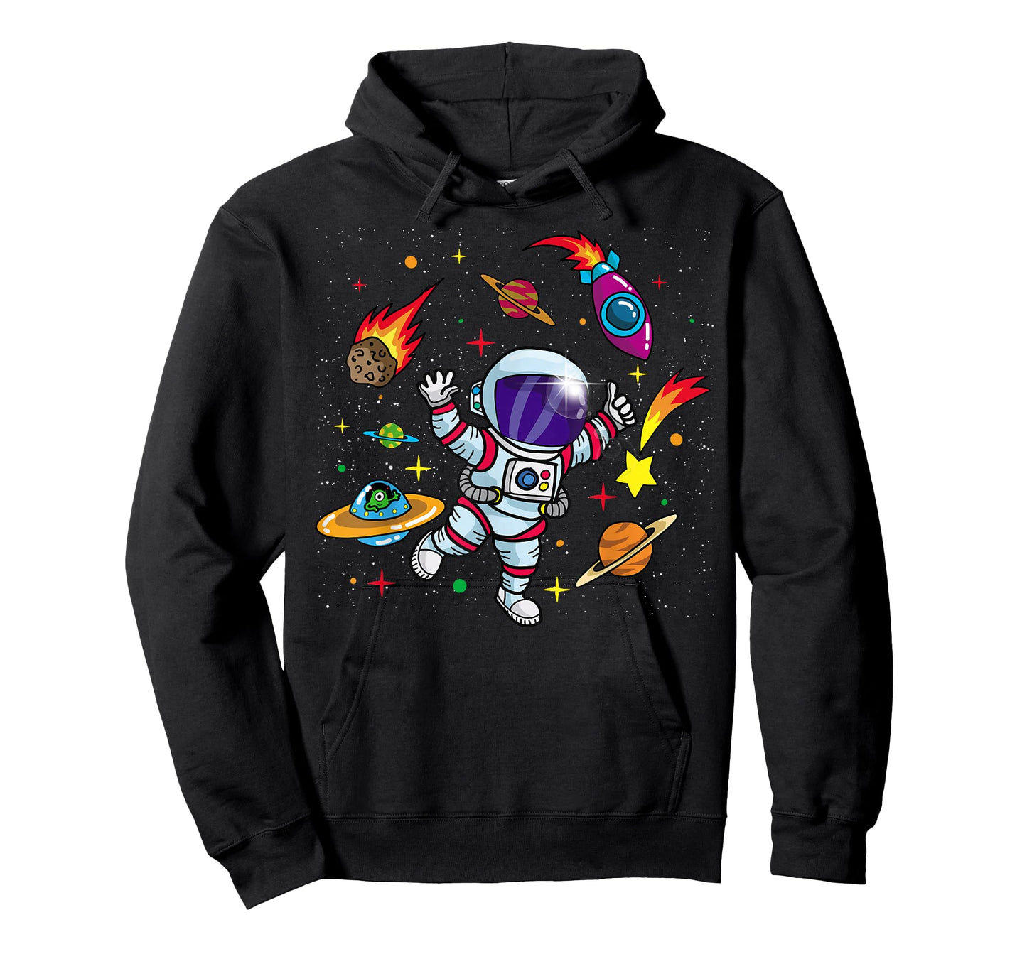 Outer Space Gift for Sci Fi- Boys & Girls Astronaut T-Shirt