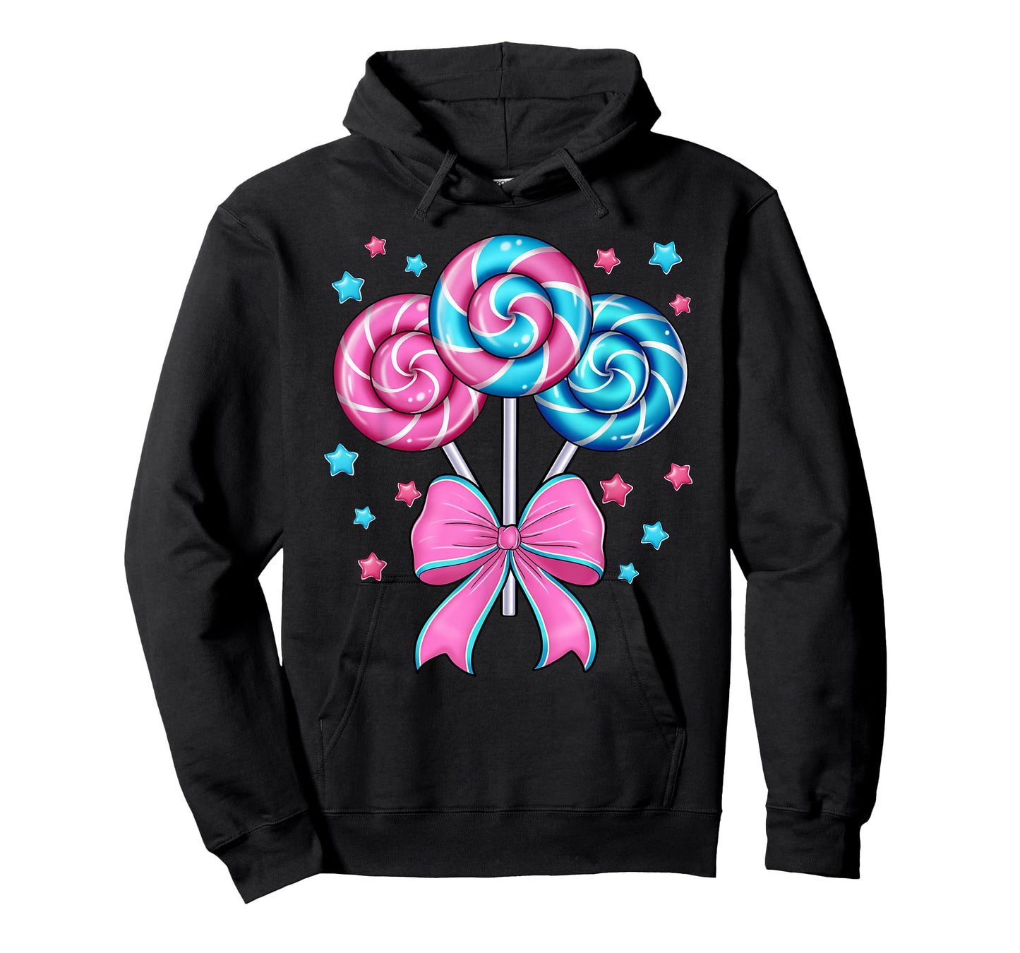 Cute Lollipop Candy Design for Women Girl Toddler Kids T-Shirt