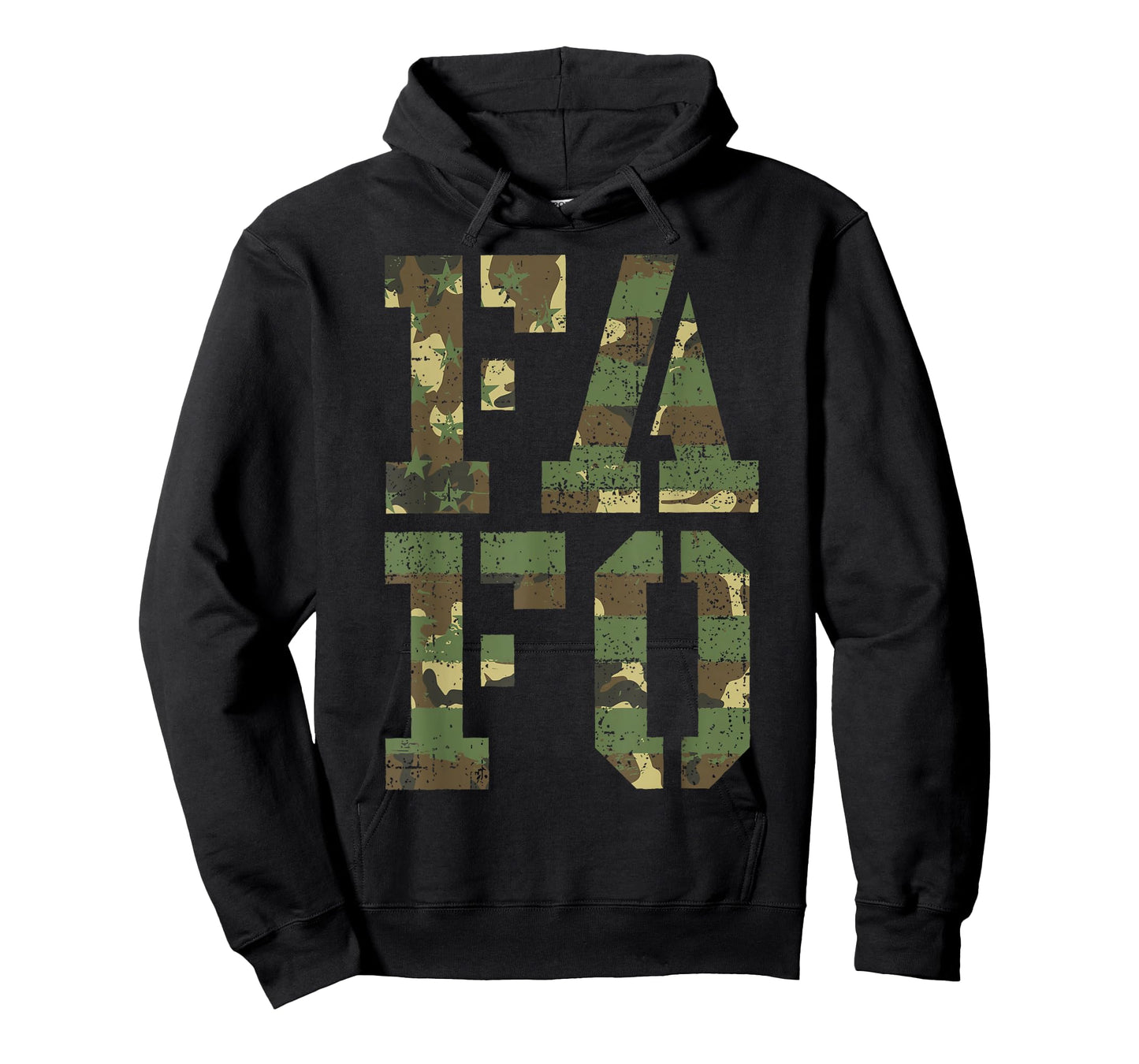 FAFO Vertical US Flag Camo T-Shirt