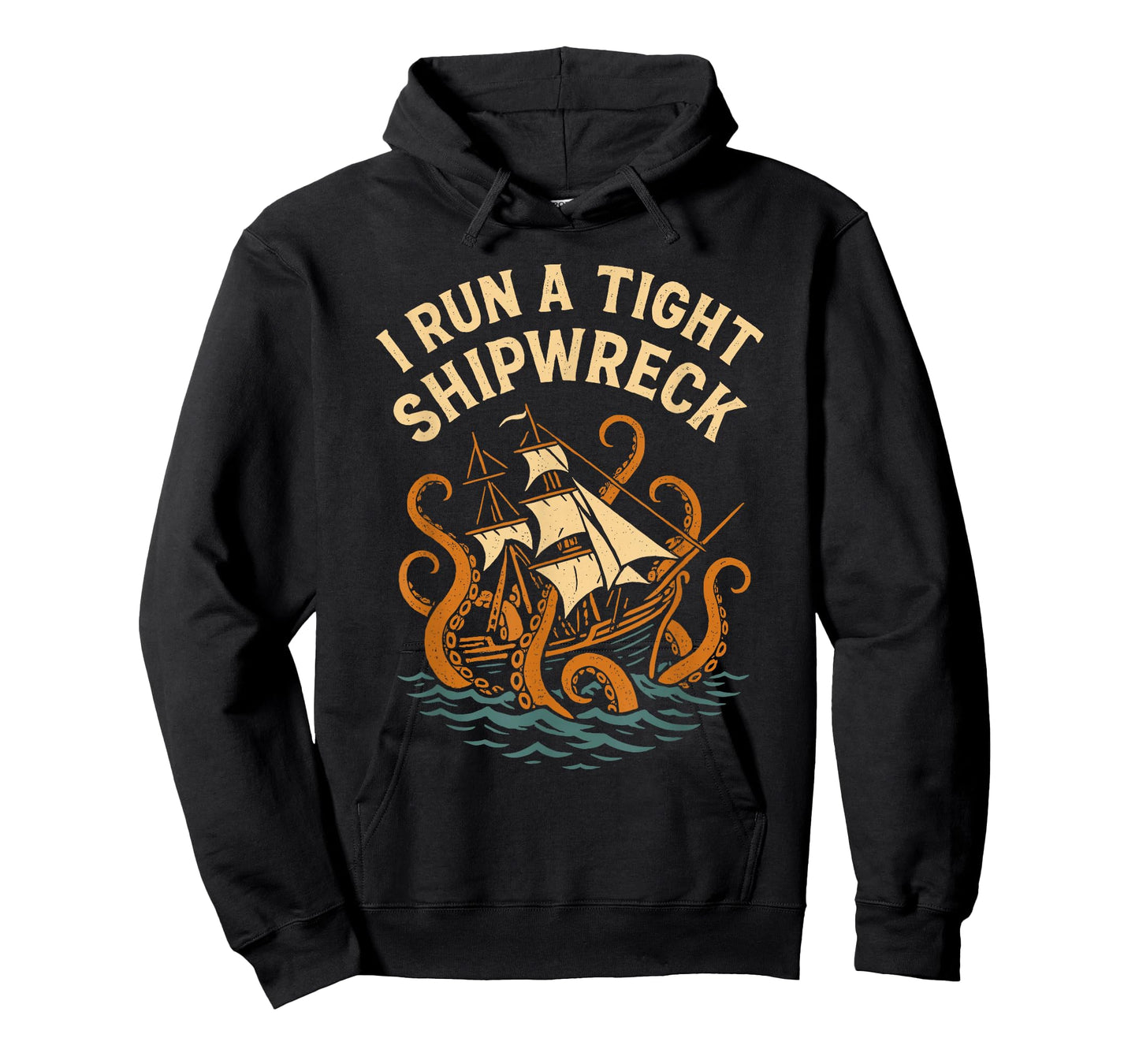 I Run a Tight Shipwreck Vintage Nautical T-Shirt