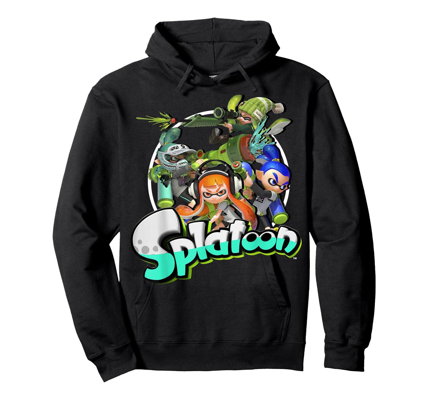 Nintendo Splatoon Inkling Squid Kids Logo Graphic T-Shirt T-Shirt