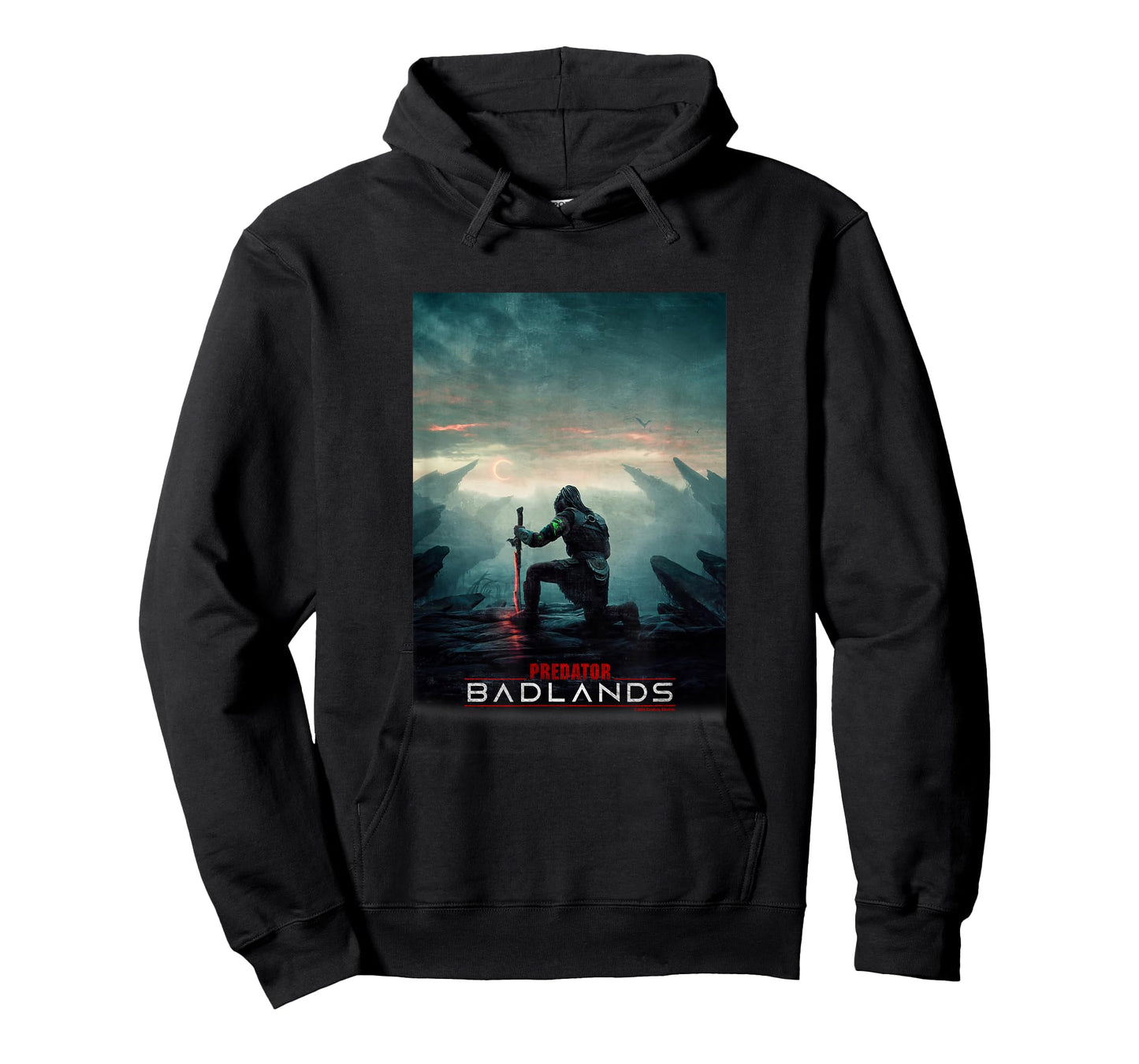 Predator: Badlands Kneeling Warrior Epic Poster T-Shirt