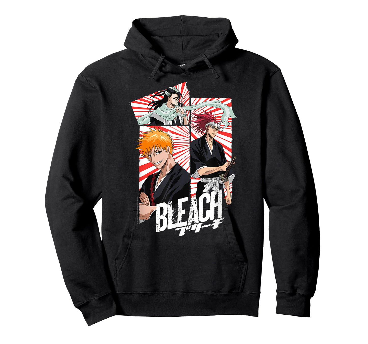 Bleach 3 Panel Mask and Scarf Anime T-Shirt