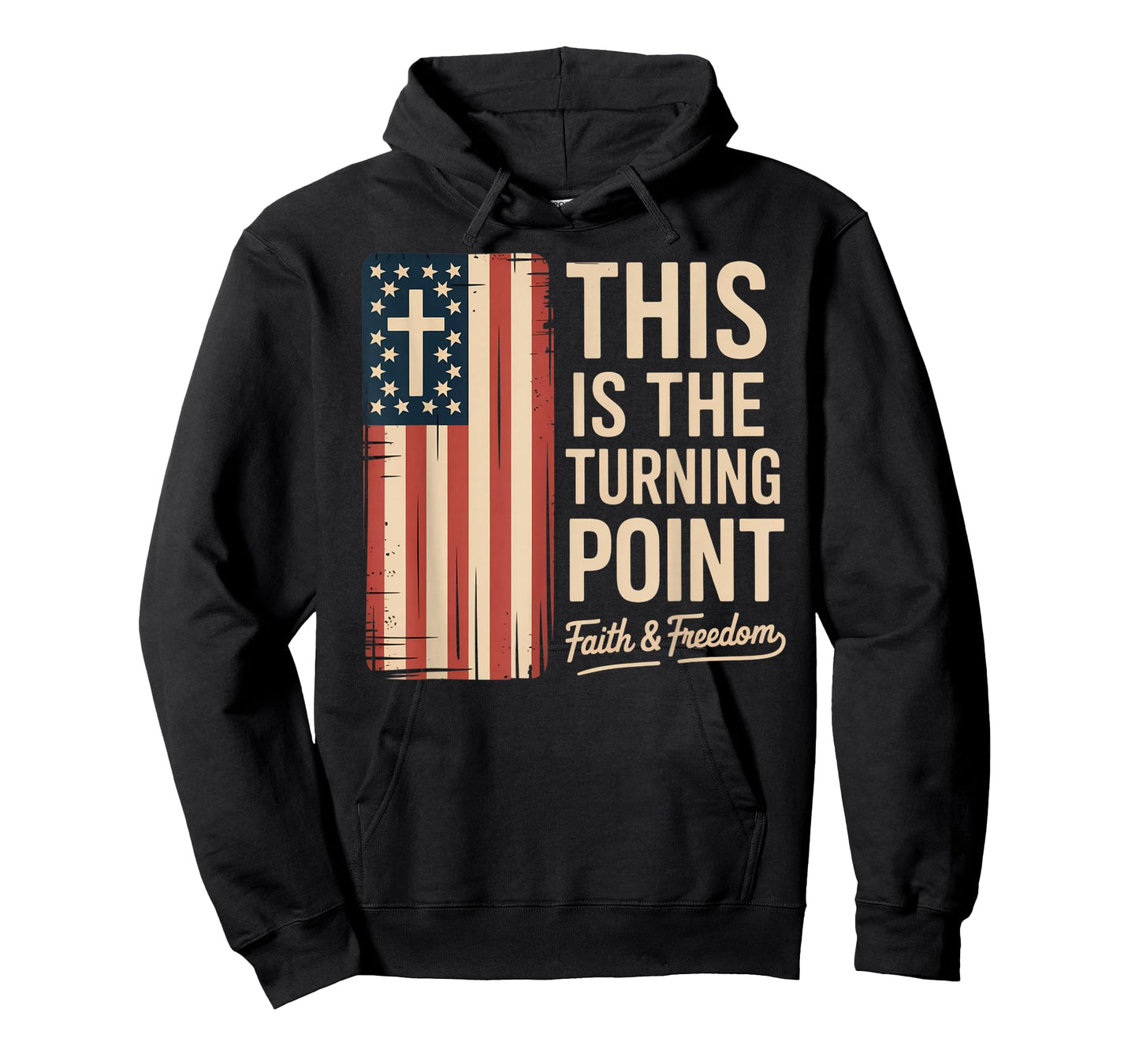 This is The Turning Point Patriotic Faith USA T-Shirt