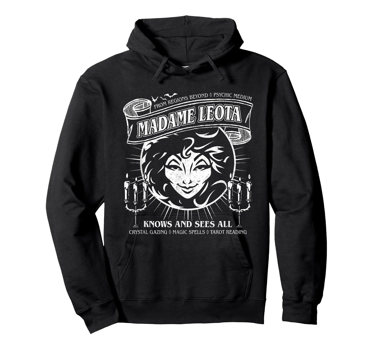The Haunted Mansion Madame Leota Knows And Sees All Retro T-Shirt