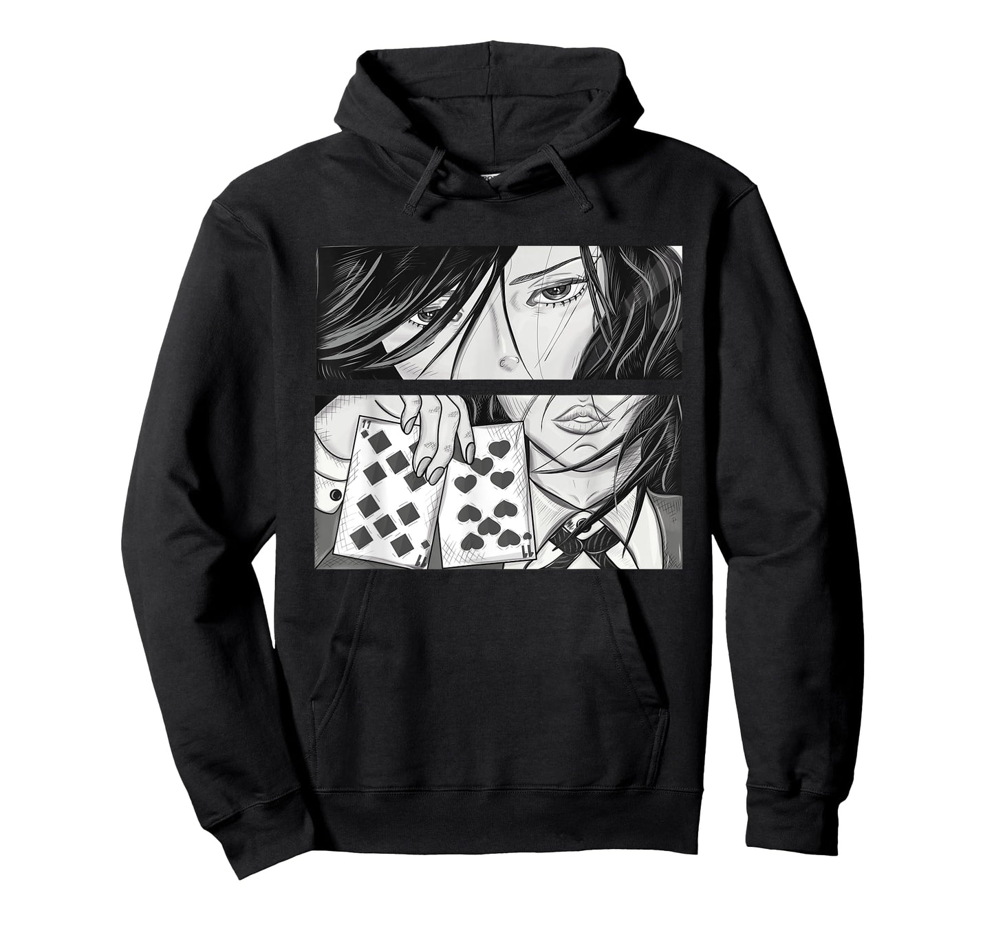 Anime Poker Girl T-Shirt