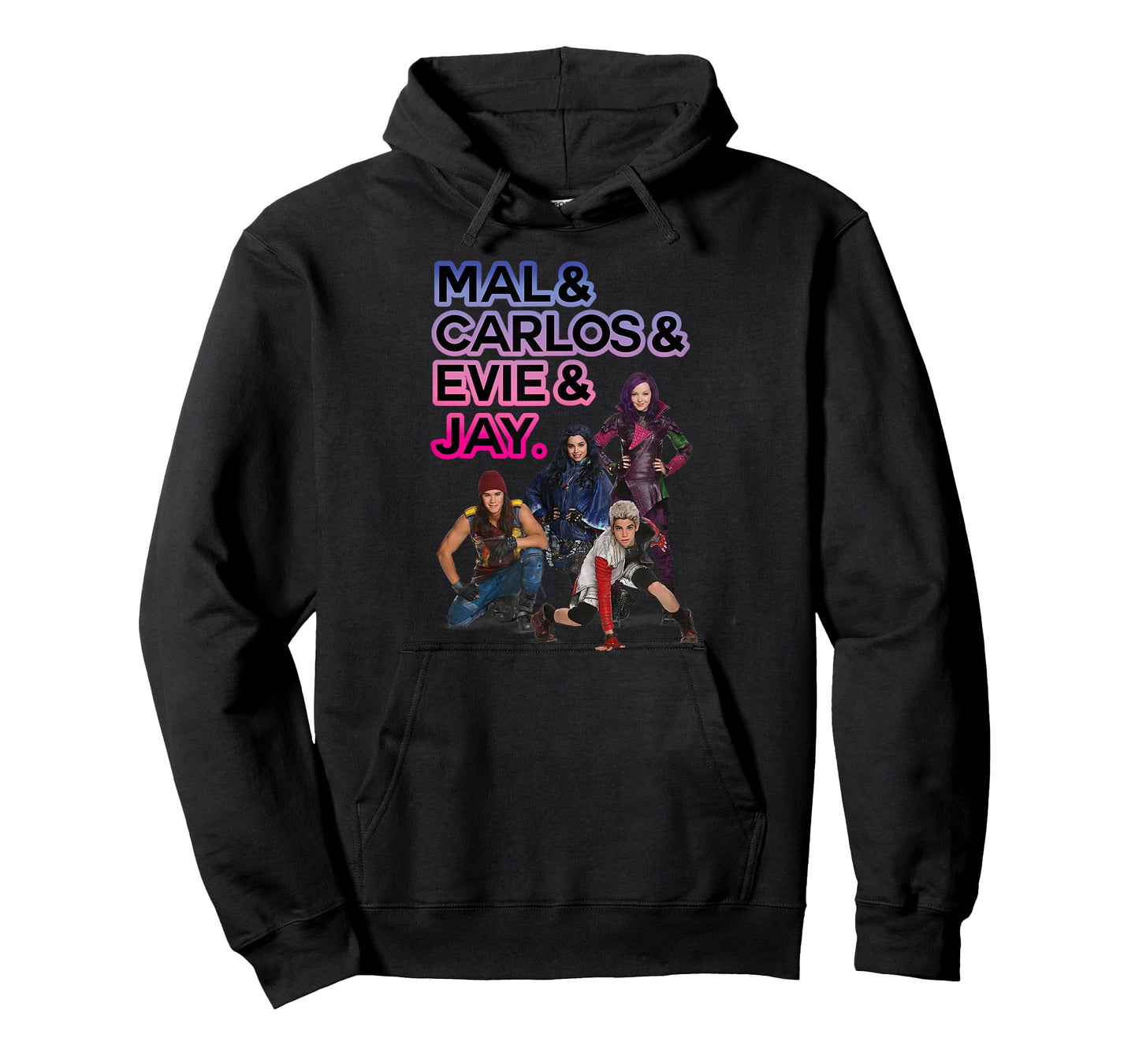 Descendants - Mal, Carlos, Evie, & Jay. T-Shirt