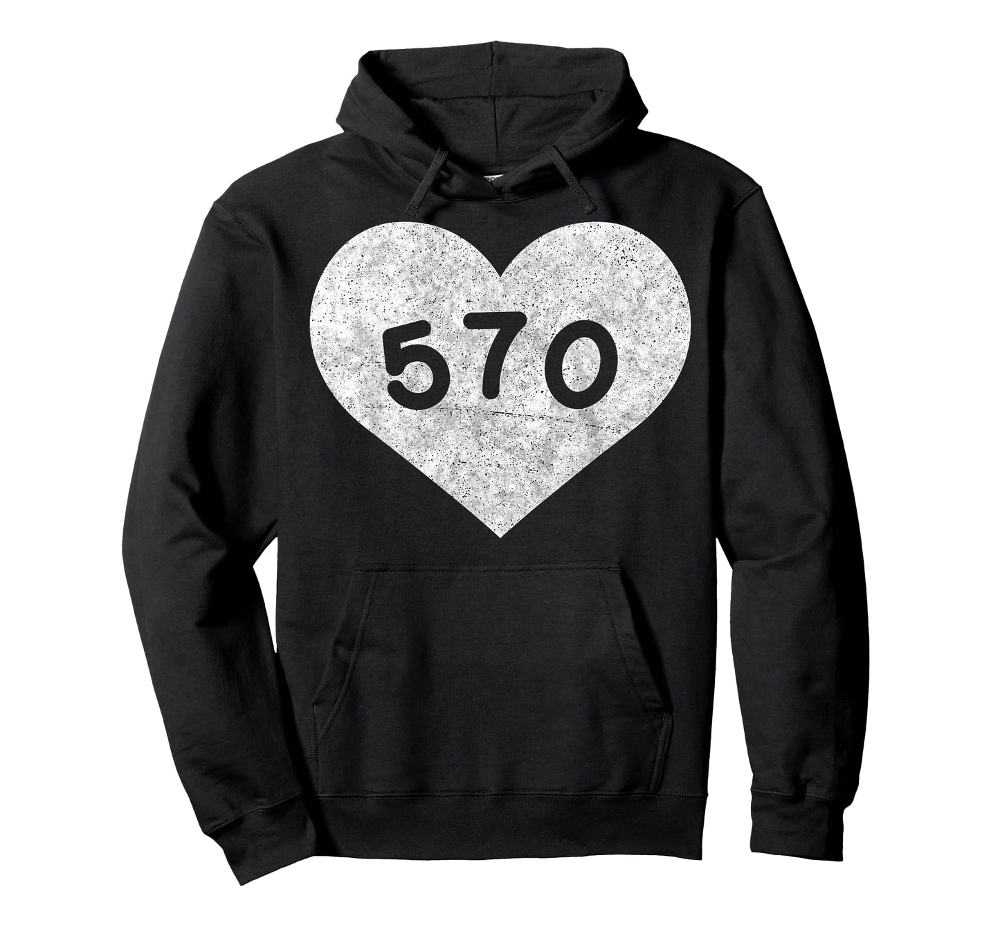 Pennsylvania Area Code 570 Heart Shirt State Gift T-Shirt