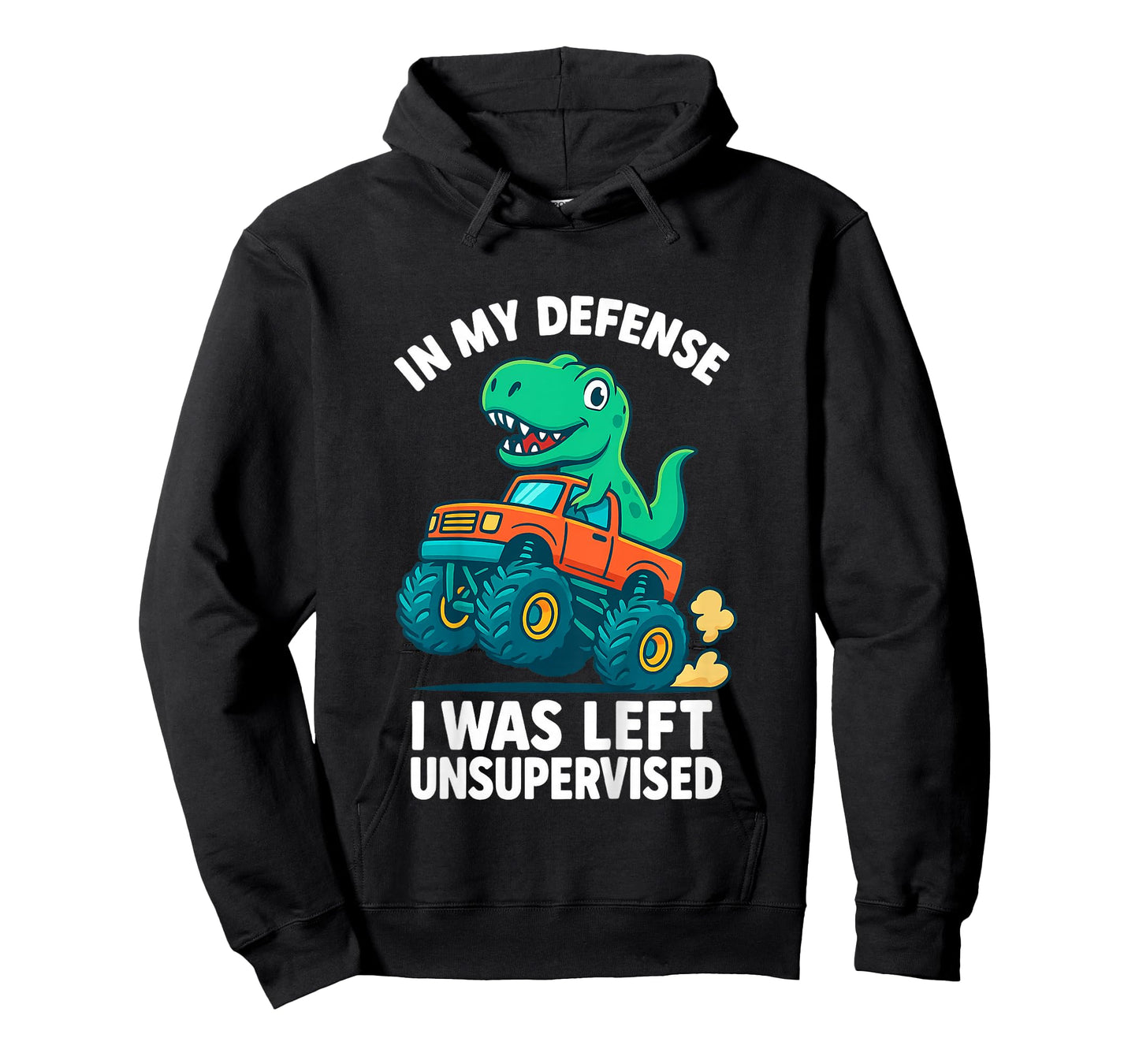 Kids Monster Truck Dinosaur Meme Humor T-Shirt
