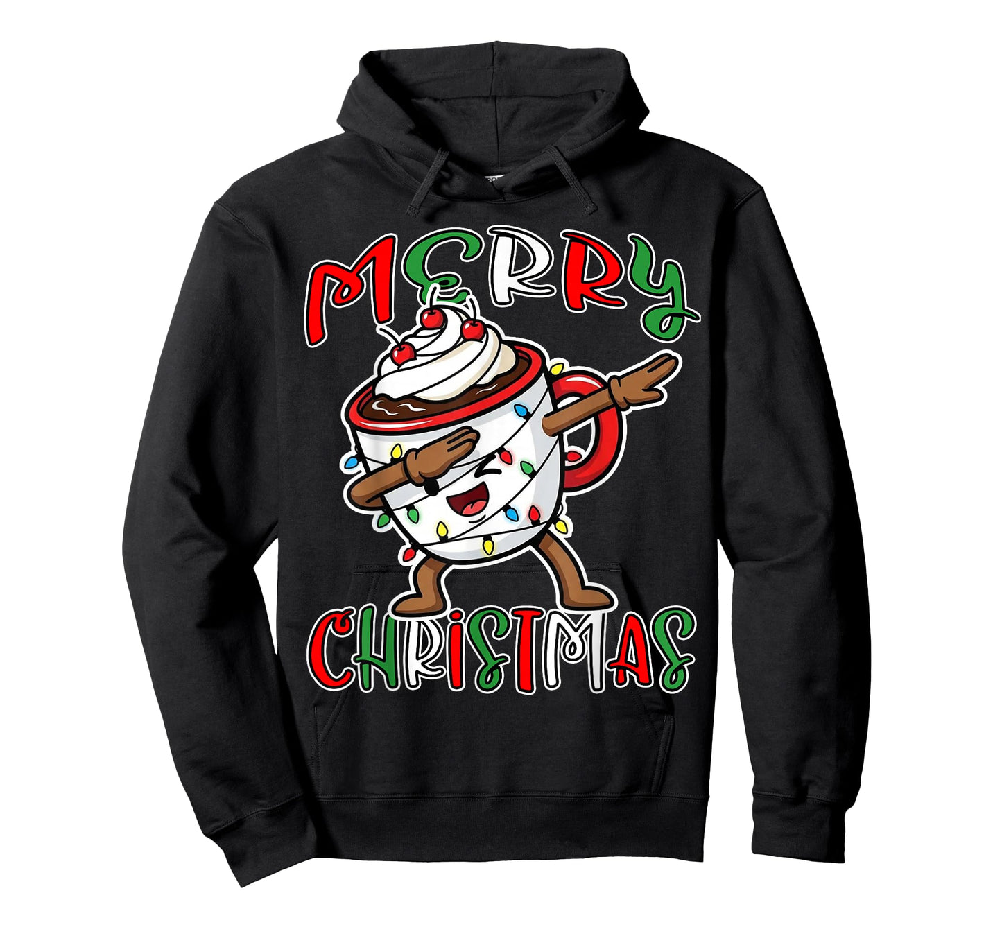 Dabbing Coco Drink Family Matching Christmas Pjs 2025 T-Shirt
