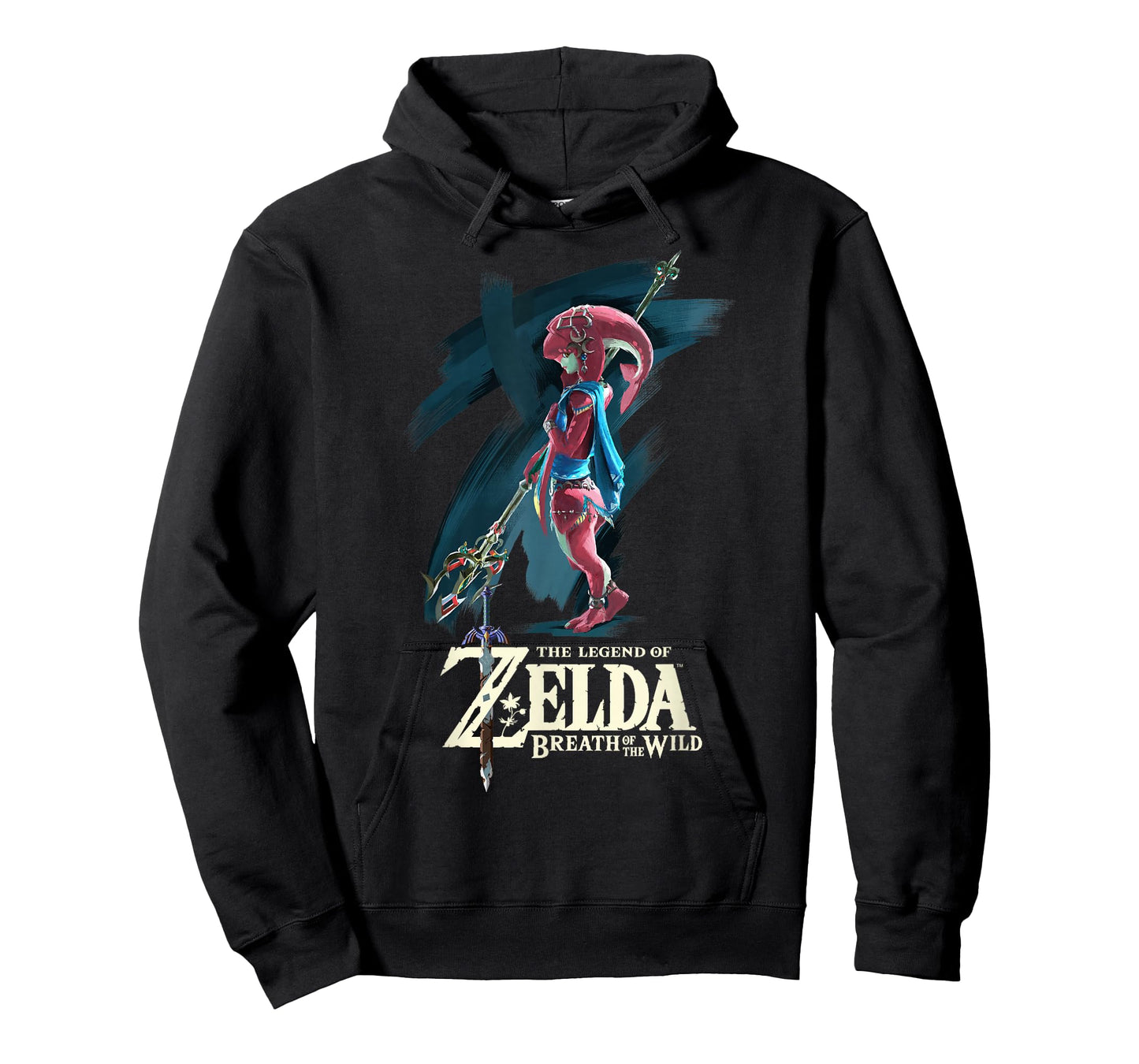 Legend of Zelda Breath of the Wild Mipha Paint Brush T-Shirt T-Shirt