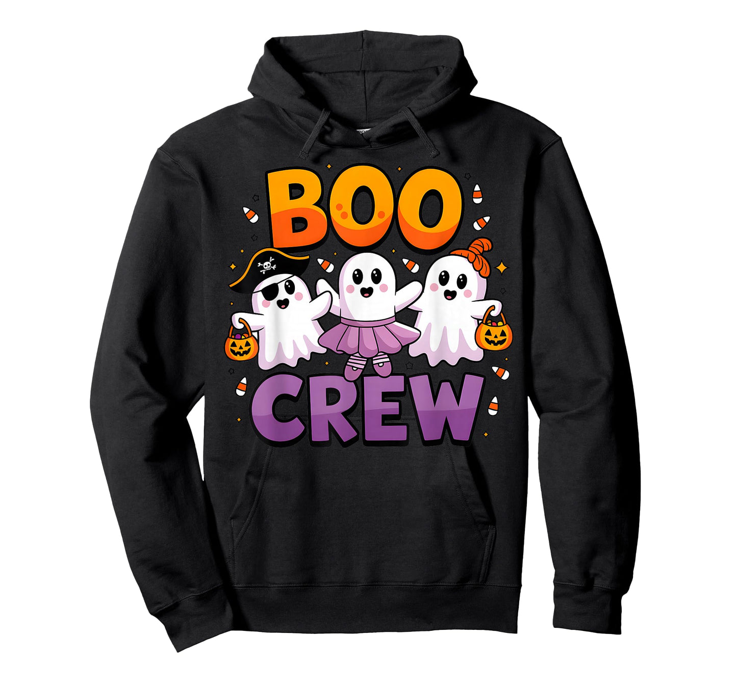Boo Crew Cute Halloween Ghosts Matching Family Outfit T-Shirt