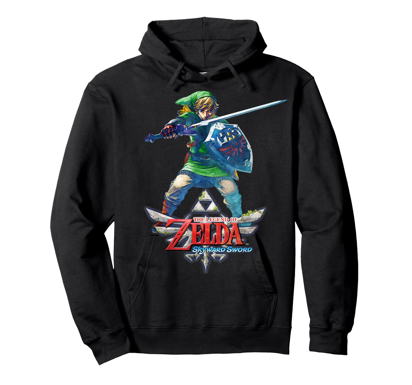 Nintendo Zelda Skyward Sword Link Ready For Battle T-Shirt T-Shirt