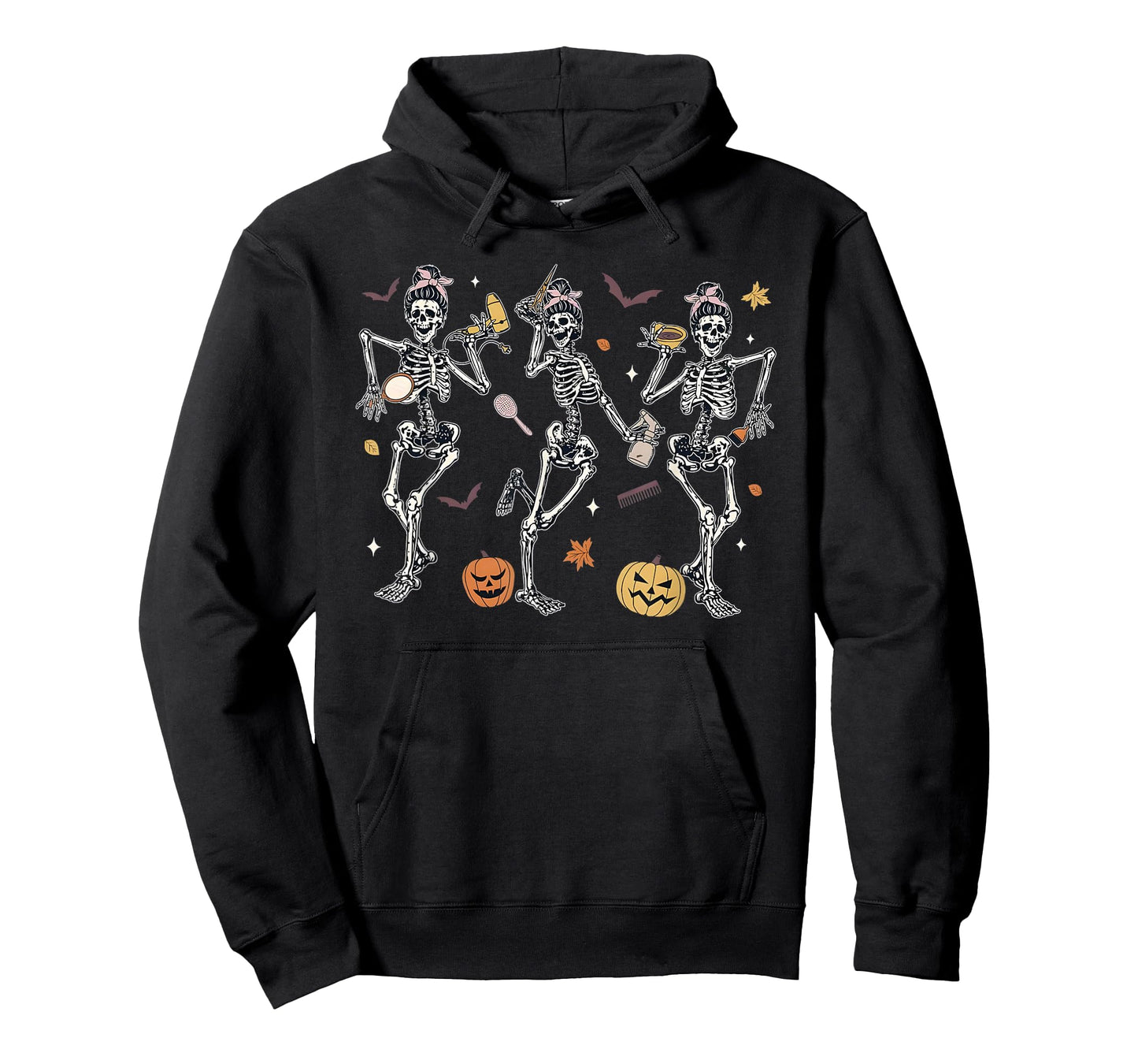 Spooky Hairstylist Boo Crew Hairdresser Halloween Matching T-Shirt