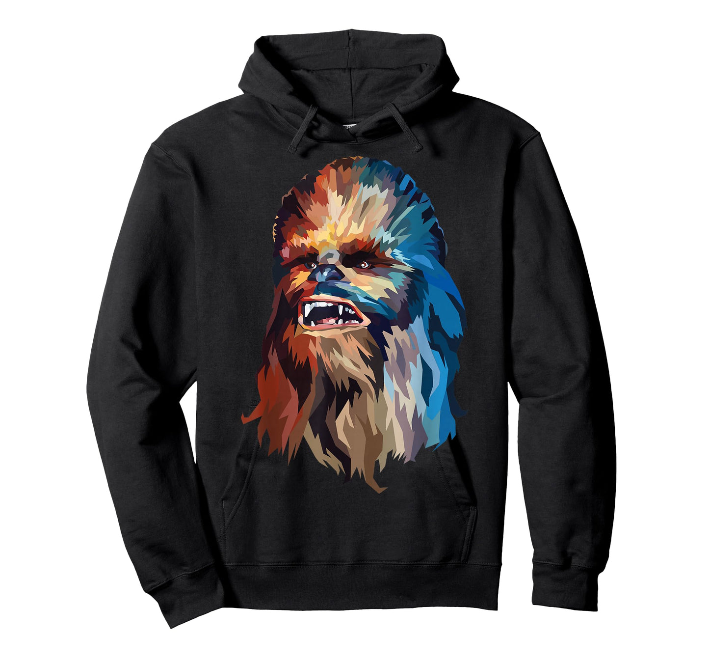 Star Wars Chewbacca Awesome Geometric Style Chewie Portrait T-Shirt