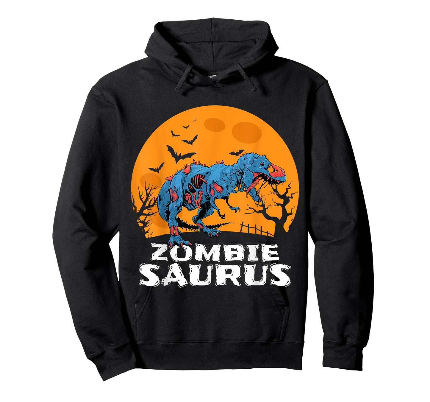 Halloween Zombie T rex Dinosaur Costume Gift Boys Girls Kids T-Shirt