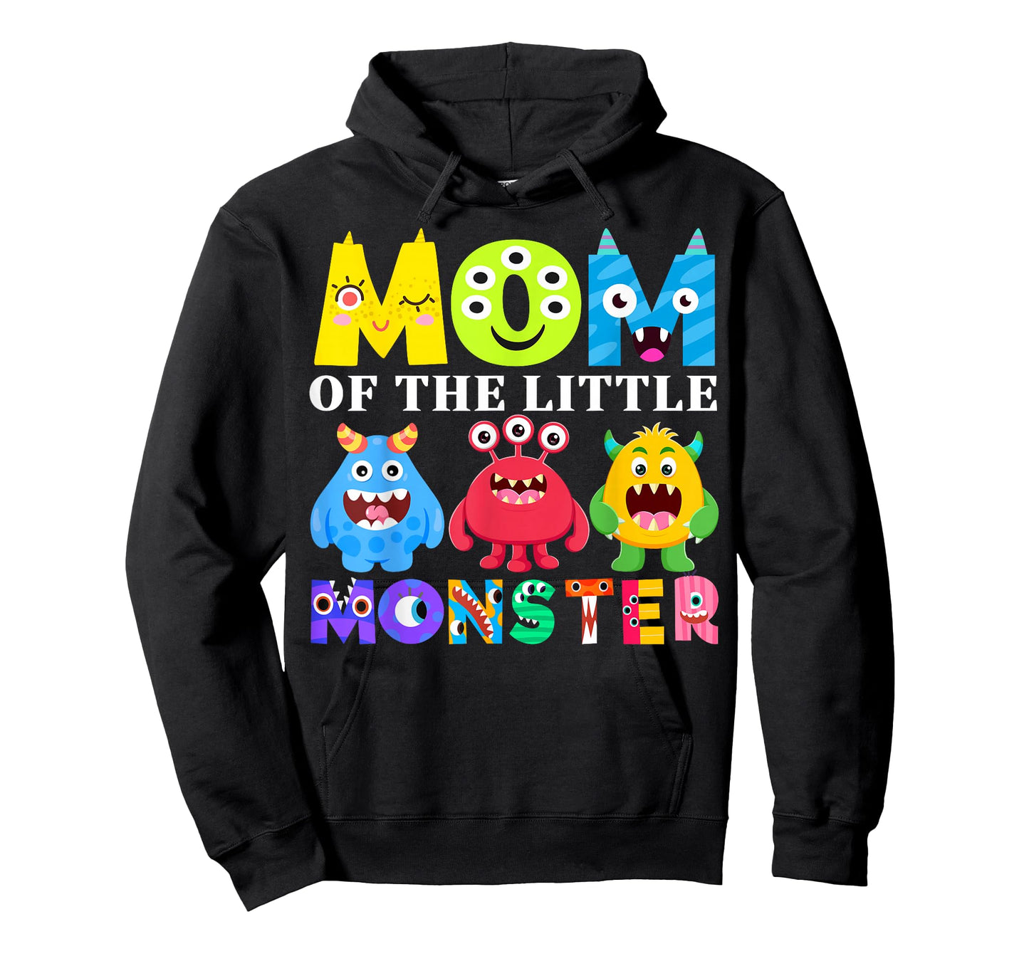 Mom Little Monster Kids 1st Birthday Party Family Monster T-Shirt