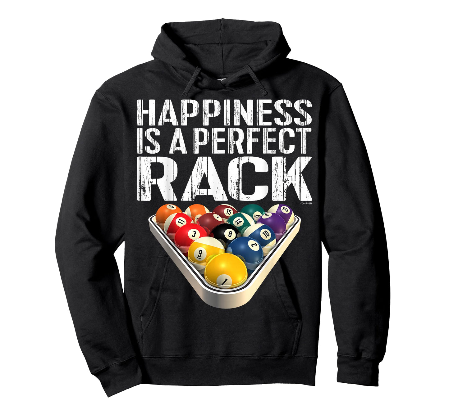 Funny Pool TShirt: Perfect Rack Billiards Tee T-Shirt
