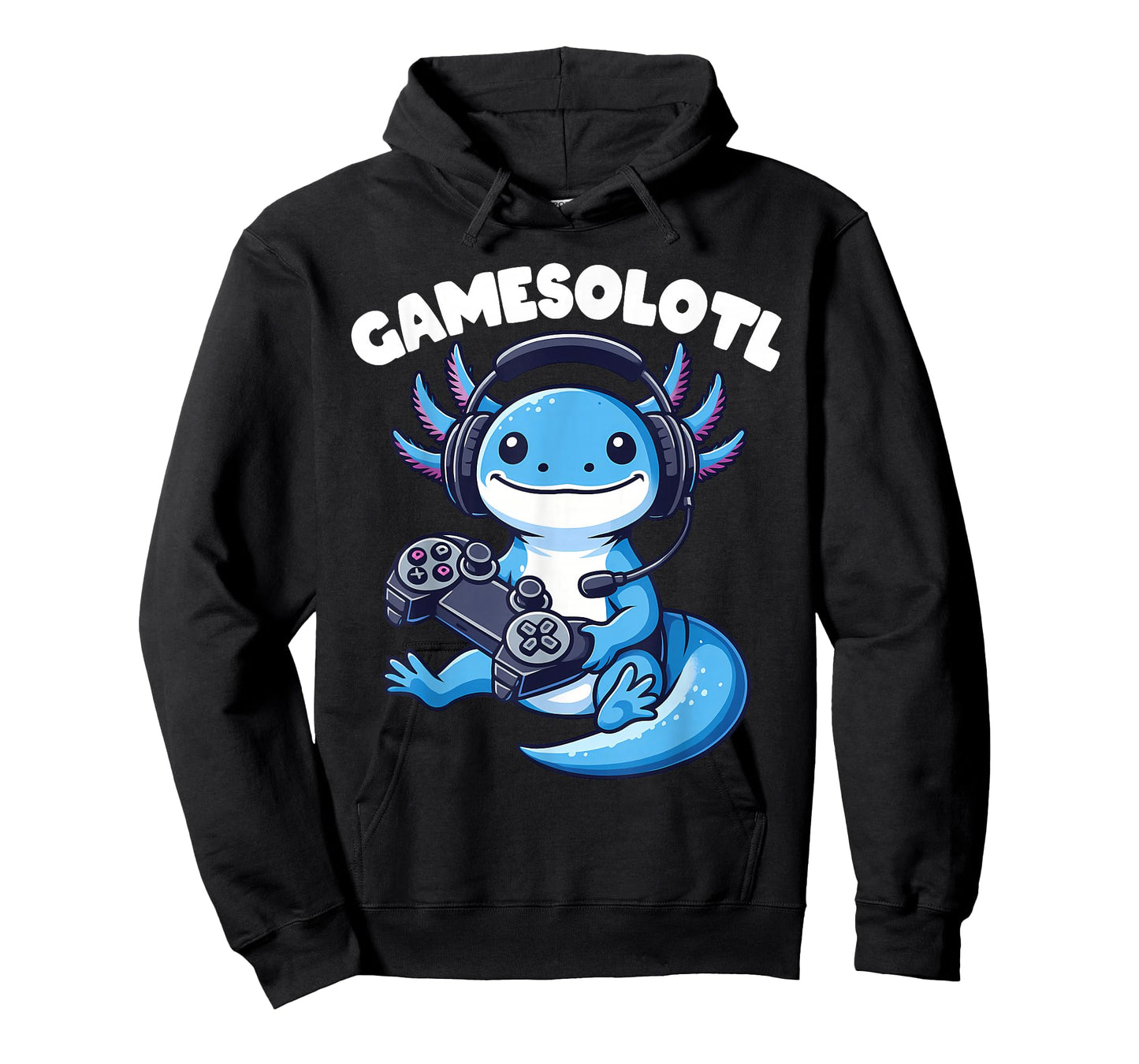 Gamesolotl Axolotl Video Gamer Kawaii Anime Gifts Boys Teens T-Shirt