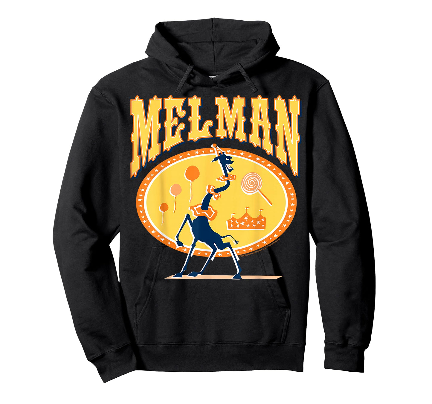 Madagascar Melman Circus Giraffe Silhouette Poster T-Shirt