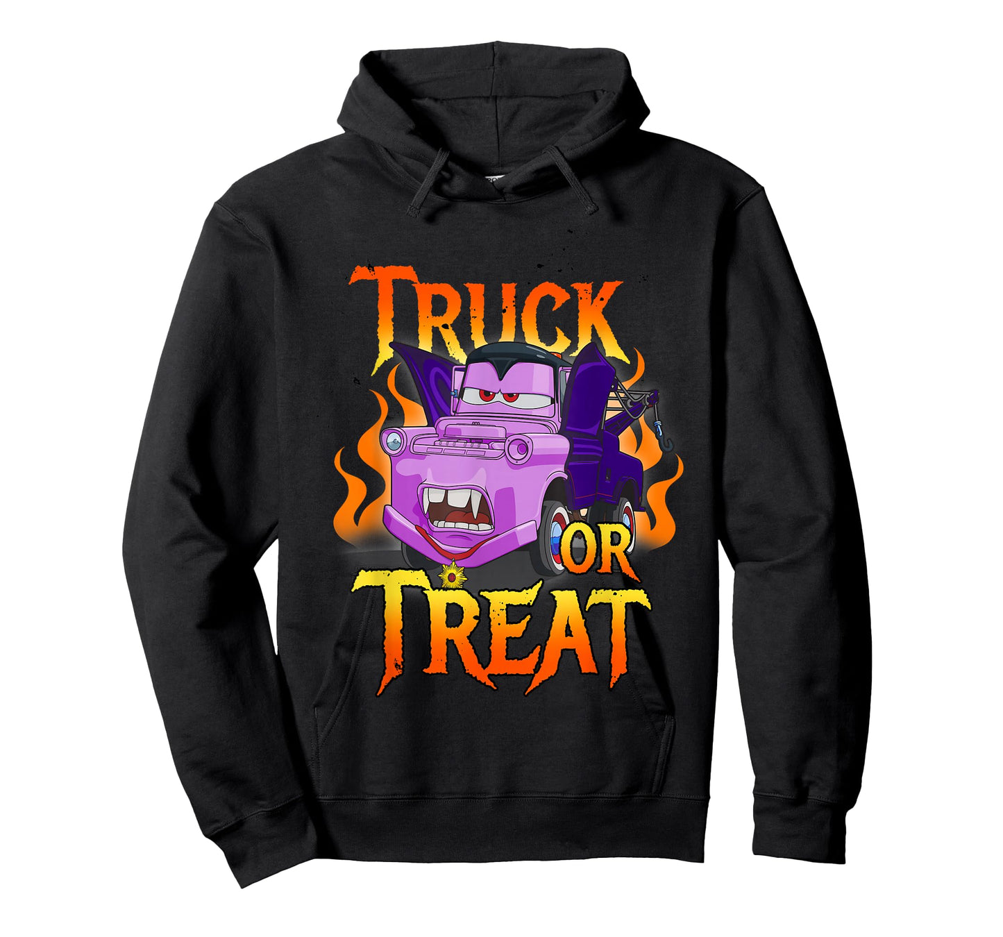 Disney Pixar Cars Halloween Vampire Truck Or Treat T-Shirt