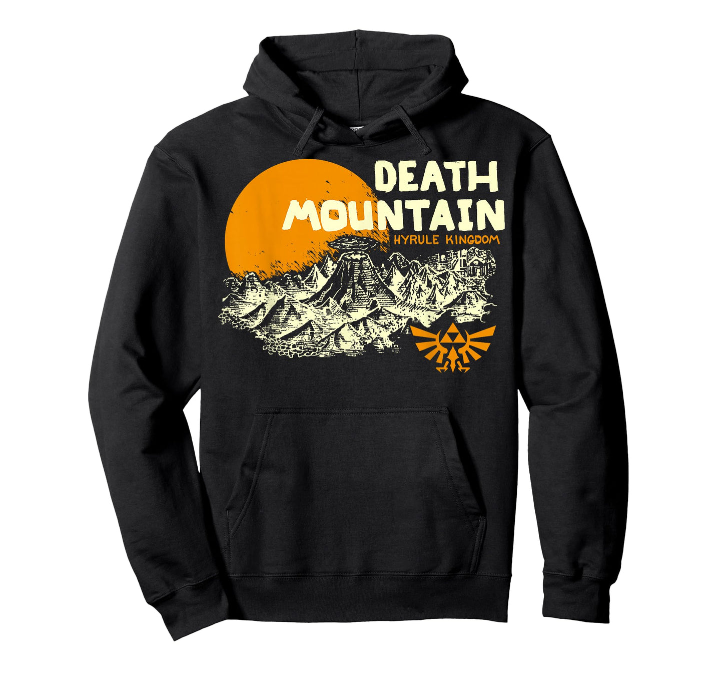 Nintendo Legend Of Zelda Hyrule Death Mountain Scenery T-Shirt