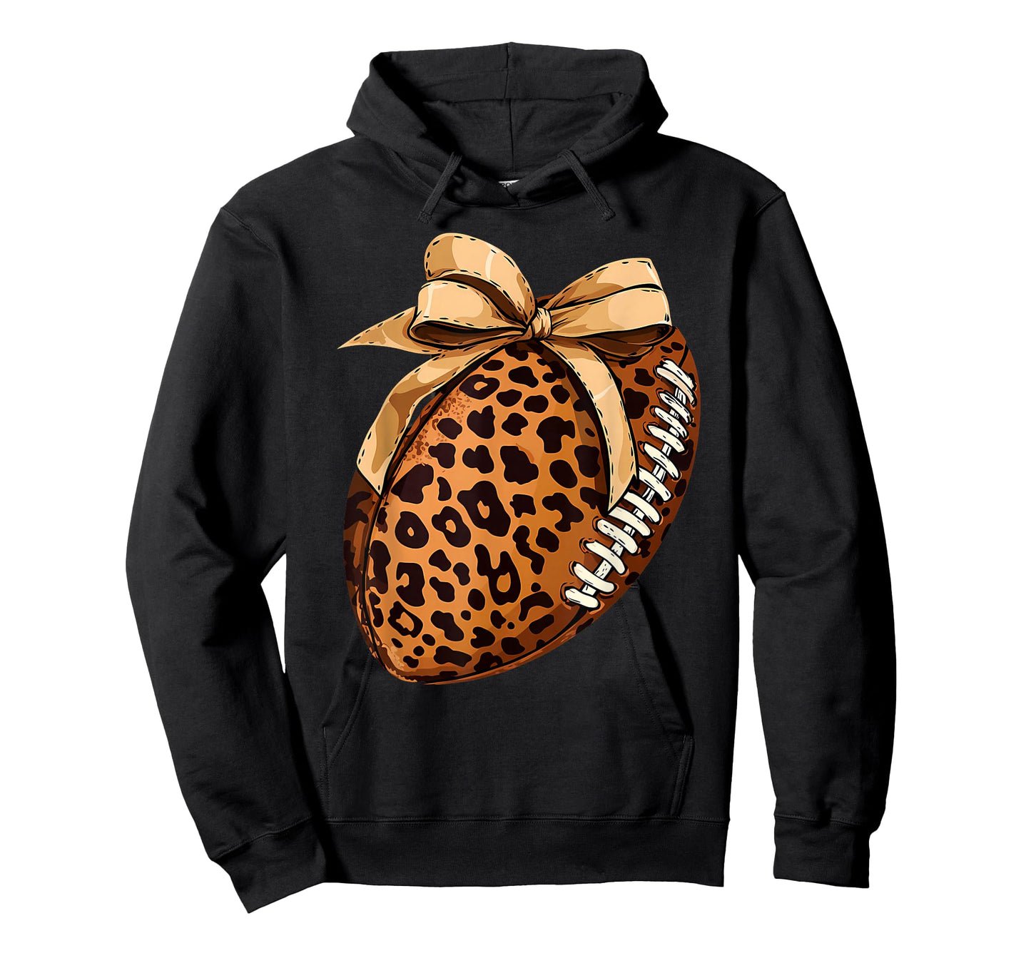 Cute Football Coquette Bow Cute Football Player T-Shirt