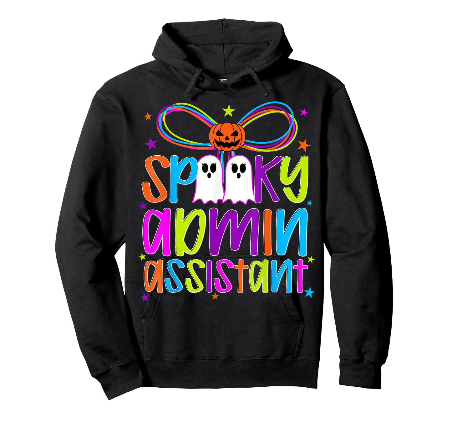 Spooky Admin Assistant Halloween Admin Assistant Preppy T-Shirt