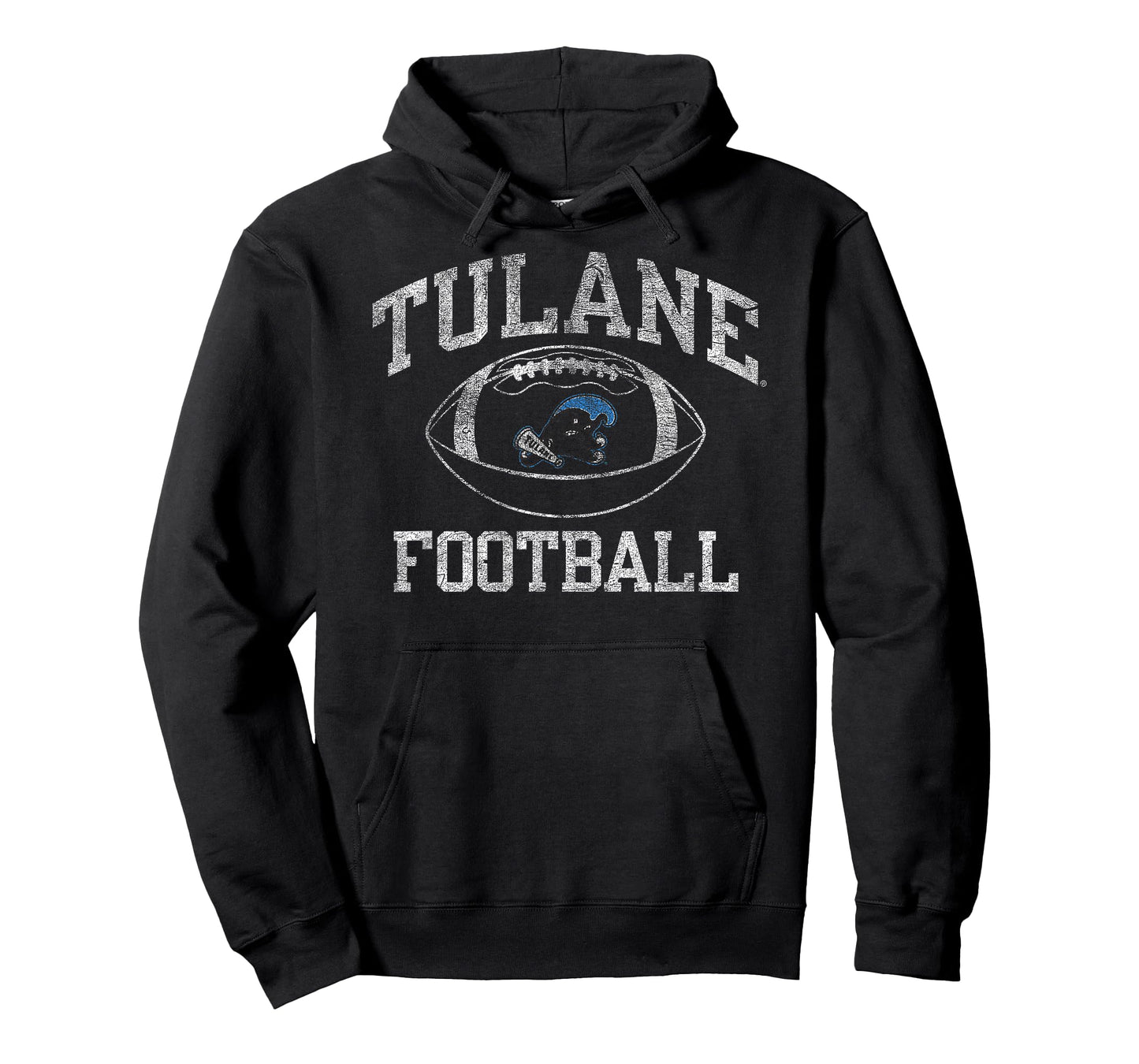 Tulane Green Wave Football Intensity Vintage Dark Green T-Shirt