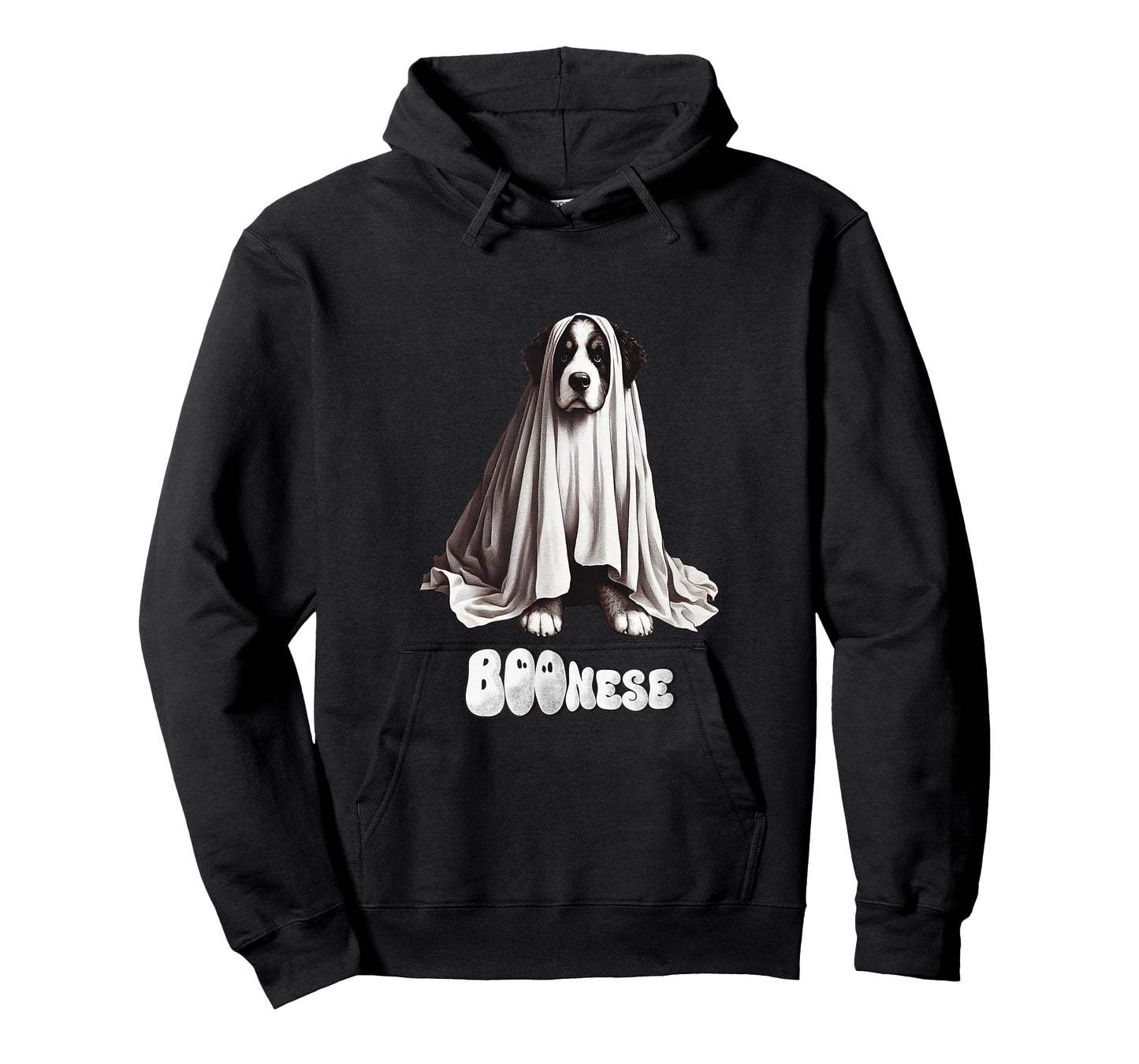Funny BOOnese Mountain Dog Halloween Ghost, Bernese Dog Mom T-Shirt