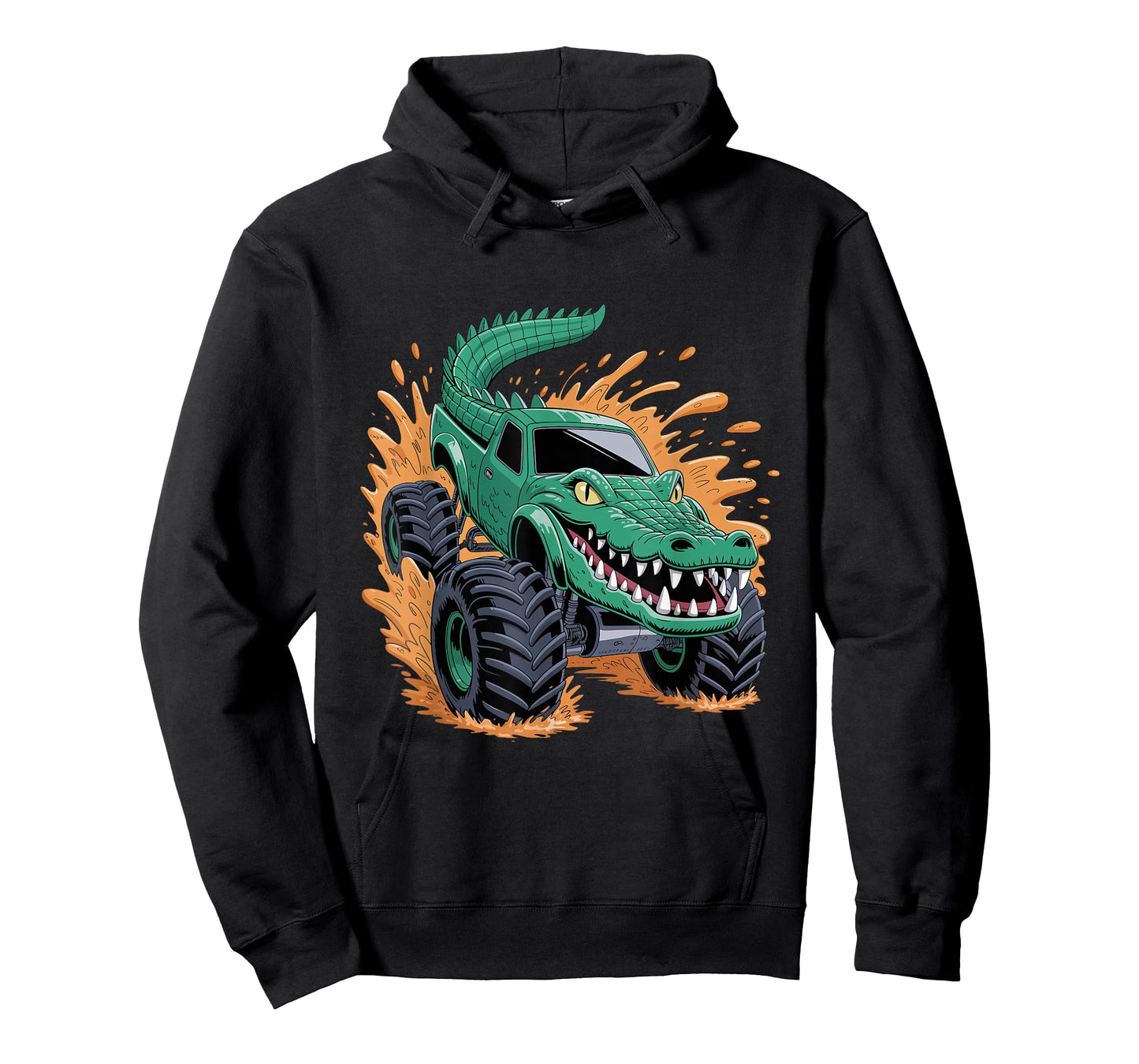 Crocodile Monster Truck Alligator Birthday Party Toddler Boy T-Shirt