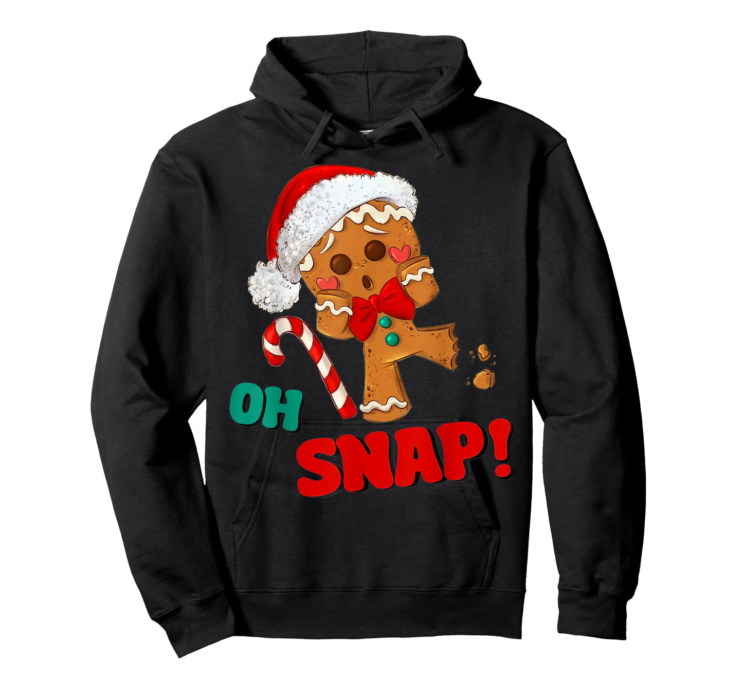 Gingerbread Man Oh Snap Christmas Funny Cookie Baking Gift T-Shirt