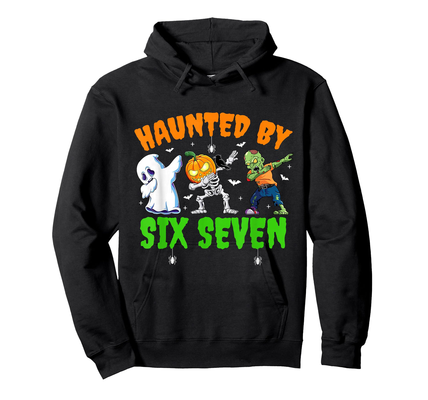 Haunted by Six Seven 67 Meme Dabbing Halloween Boys Toddlers T-Shirt