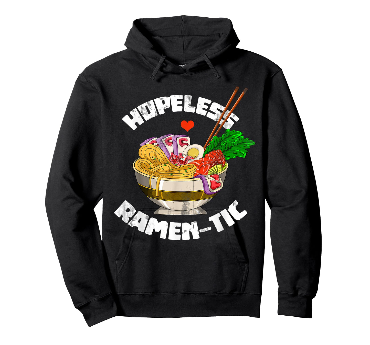 Valentines Day Gift Funny Japanese Noodle Kawaii Anime Ramen T-Shirt Small