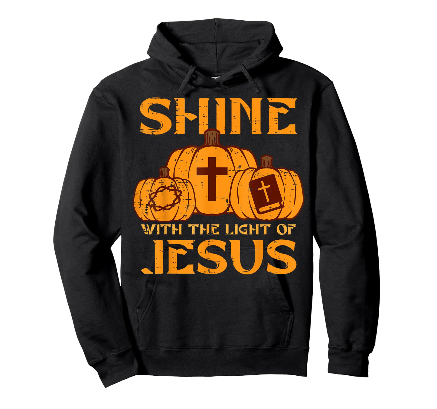 Halloween Shine With Light Jesus Christian Men Women Kids T-Shirt