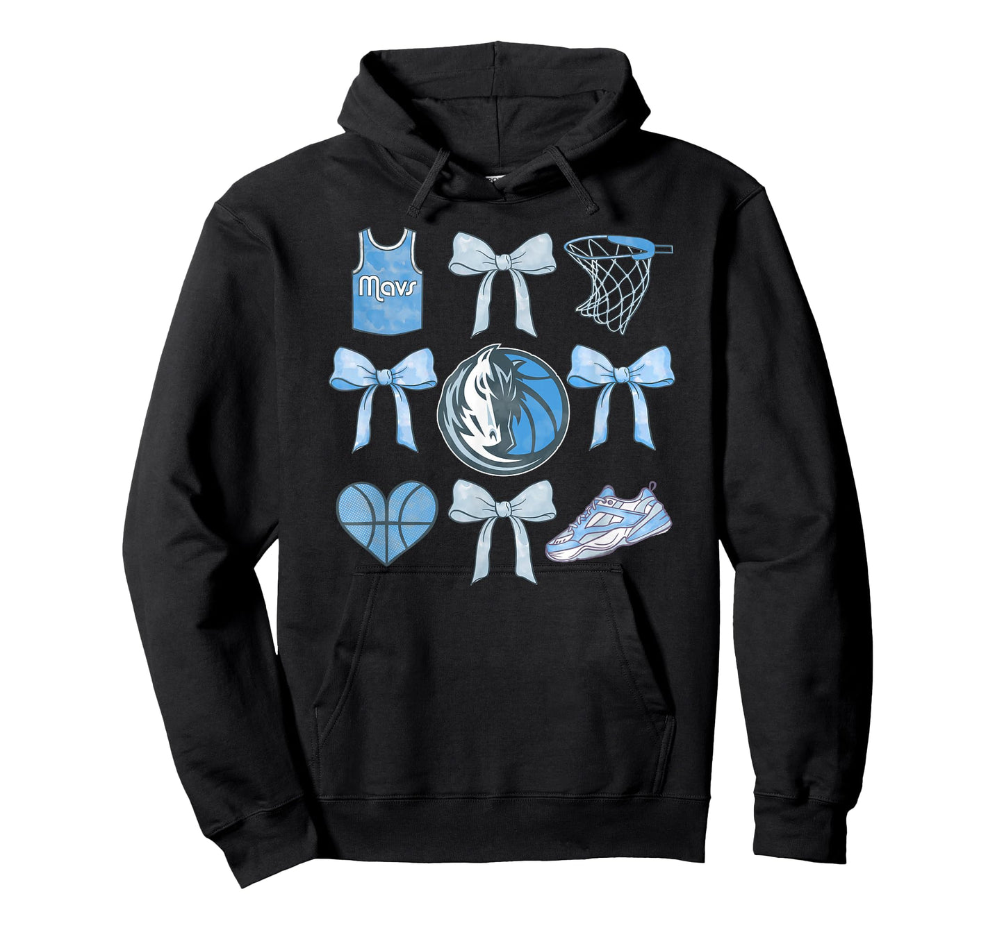 NBA Dallas Mavericks Bow Grid T-Shirt