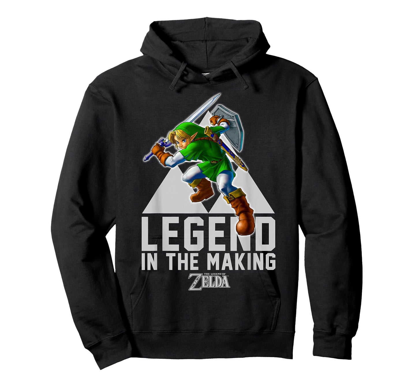 Nintendo Zelda Link Legend In The Making Triforce T-Shirt T-Shirt