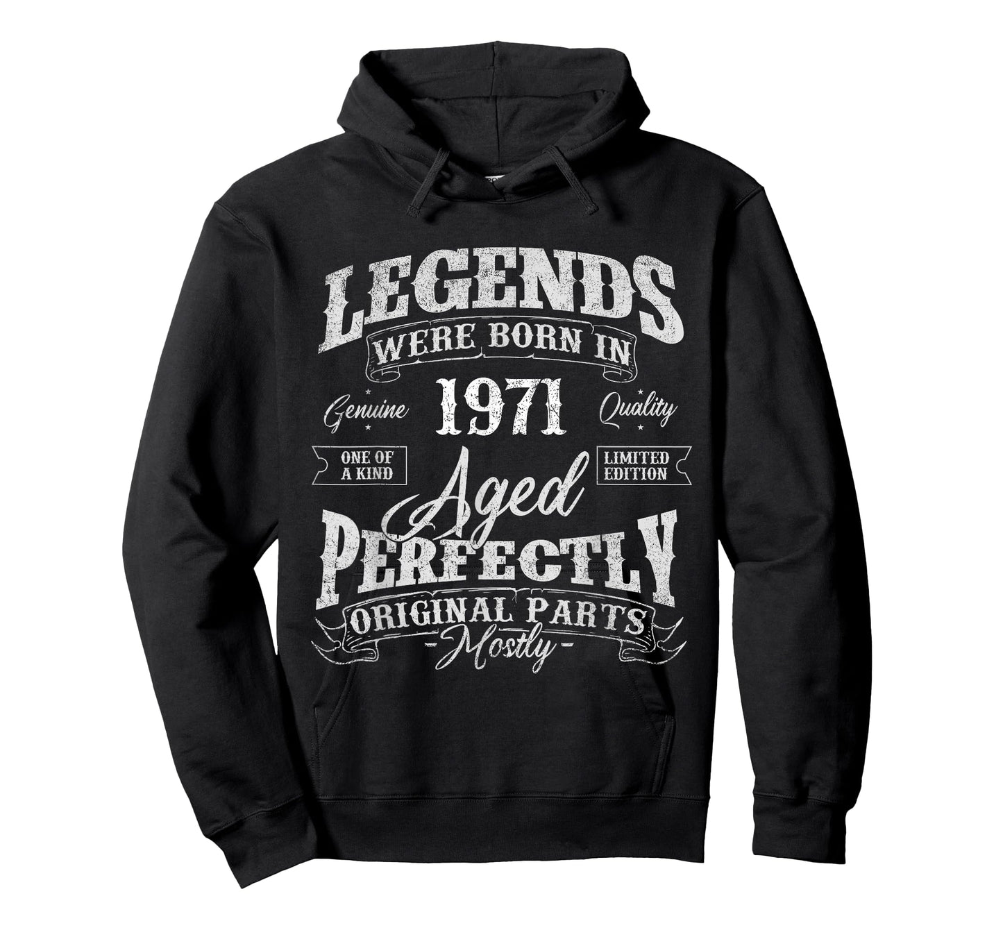Legends Were Born In 1971 Year Of Birth Birthday T-Shirt