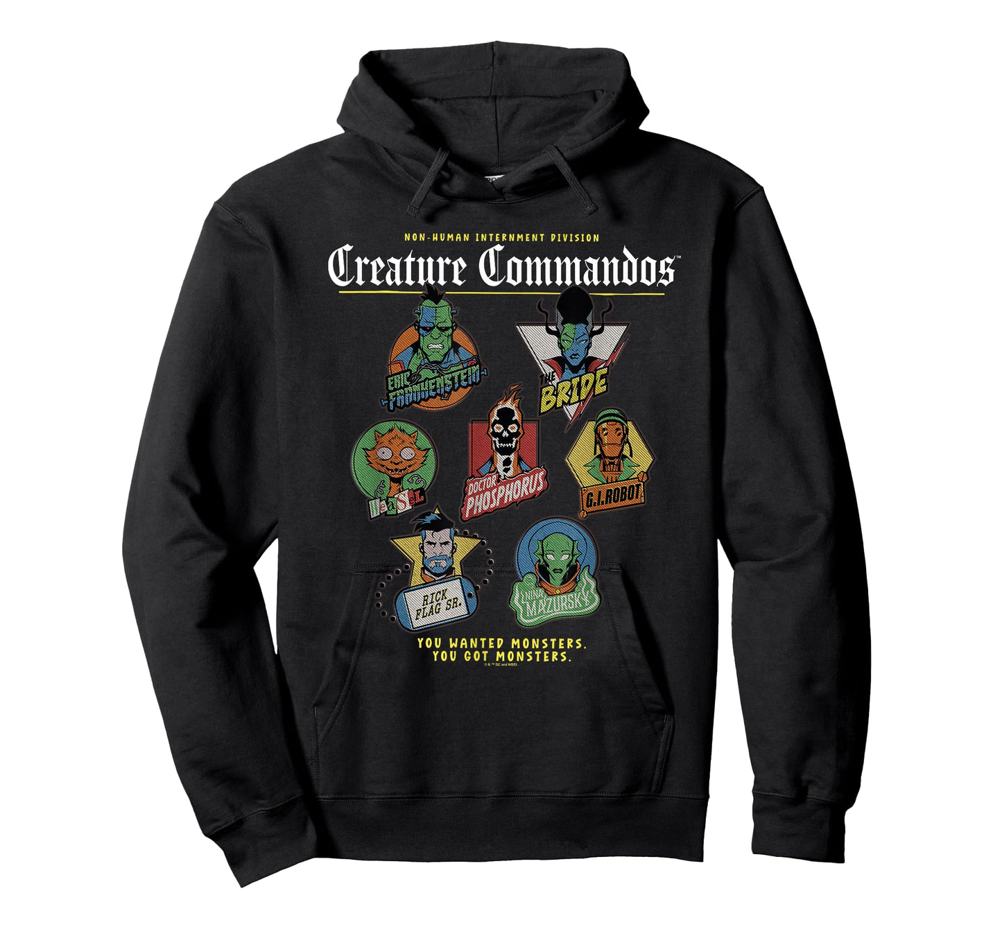 Creature Commandos Badges T-Shirt