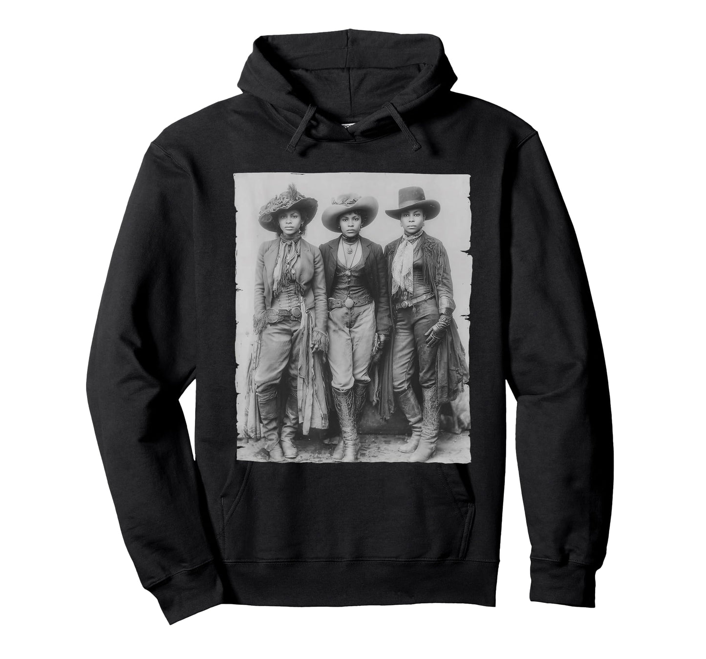 Black African American Cowgirl Western Country Texas Rodeo T-Shirt