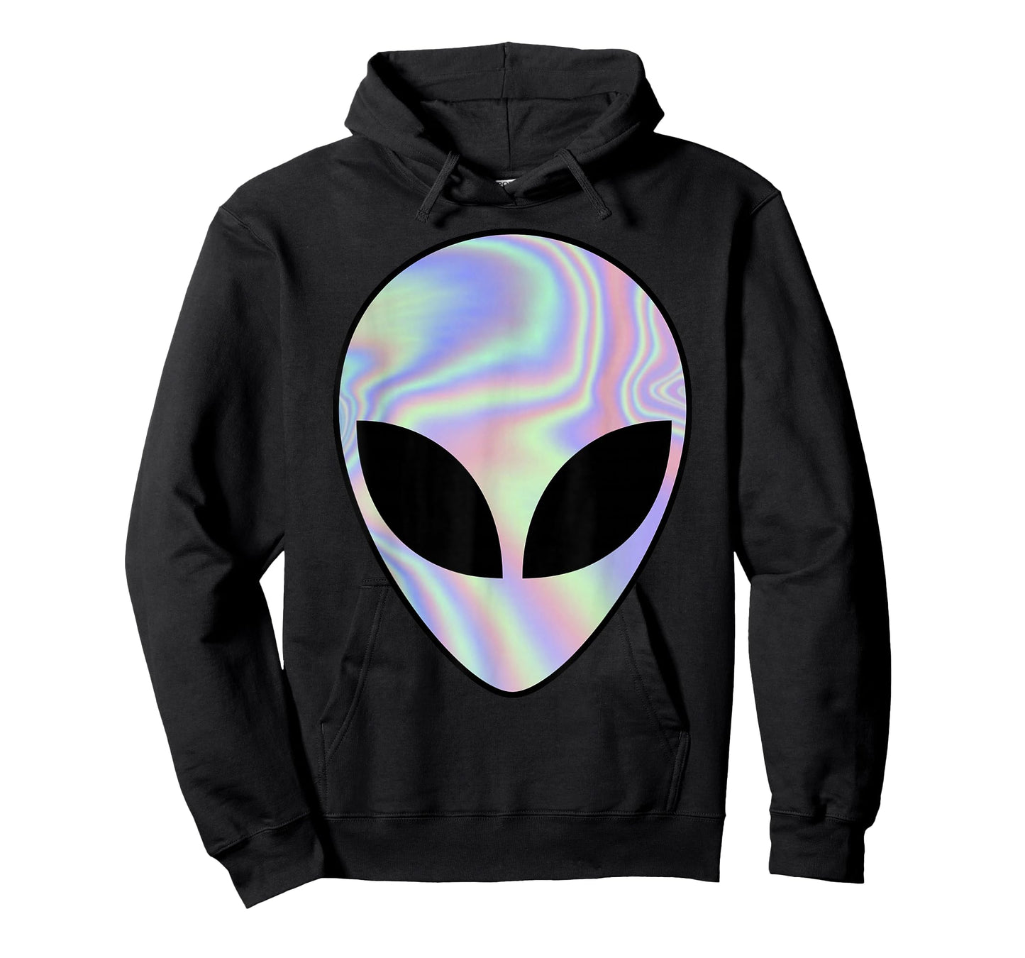 Alien Head Colorful Alien Rave Believe Ufo T-Shirt