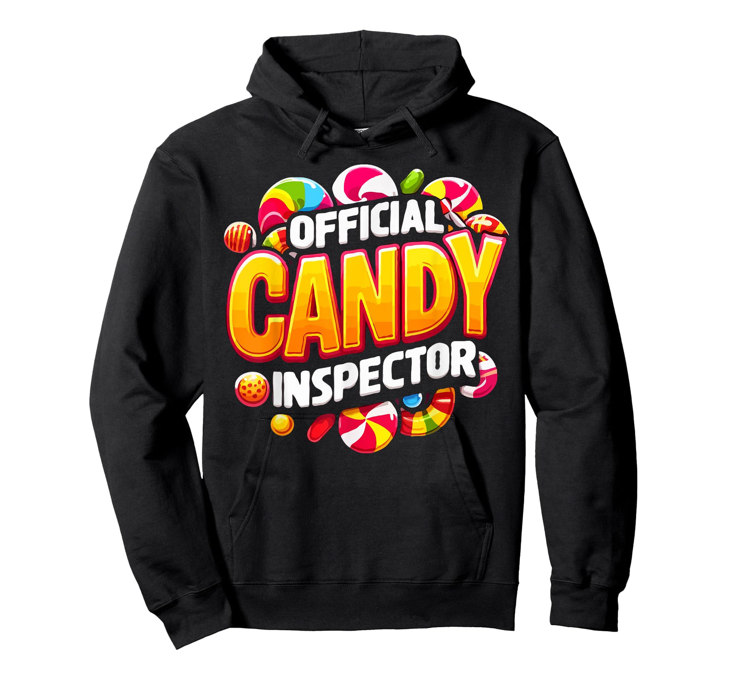 Halloween Funny Collecting Sweets Official Candy Inspector T-Shirt