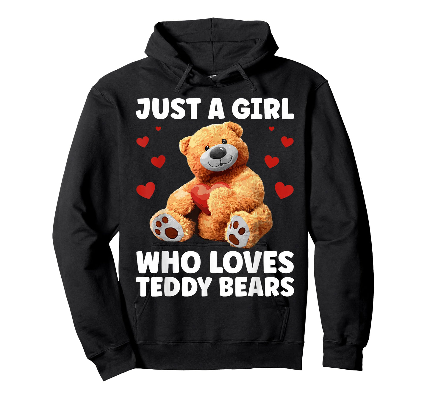 Teddy Bear Art for Women Teen Girls Kids Teddy Bear Lovers T-Shirt
